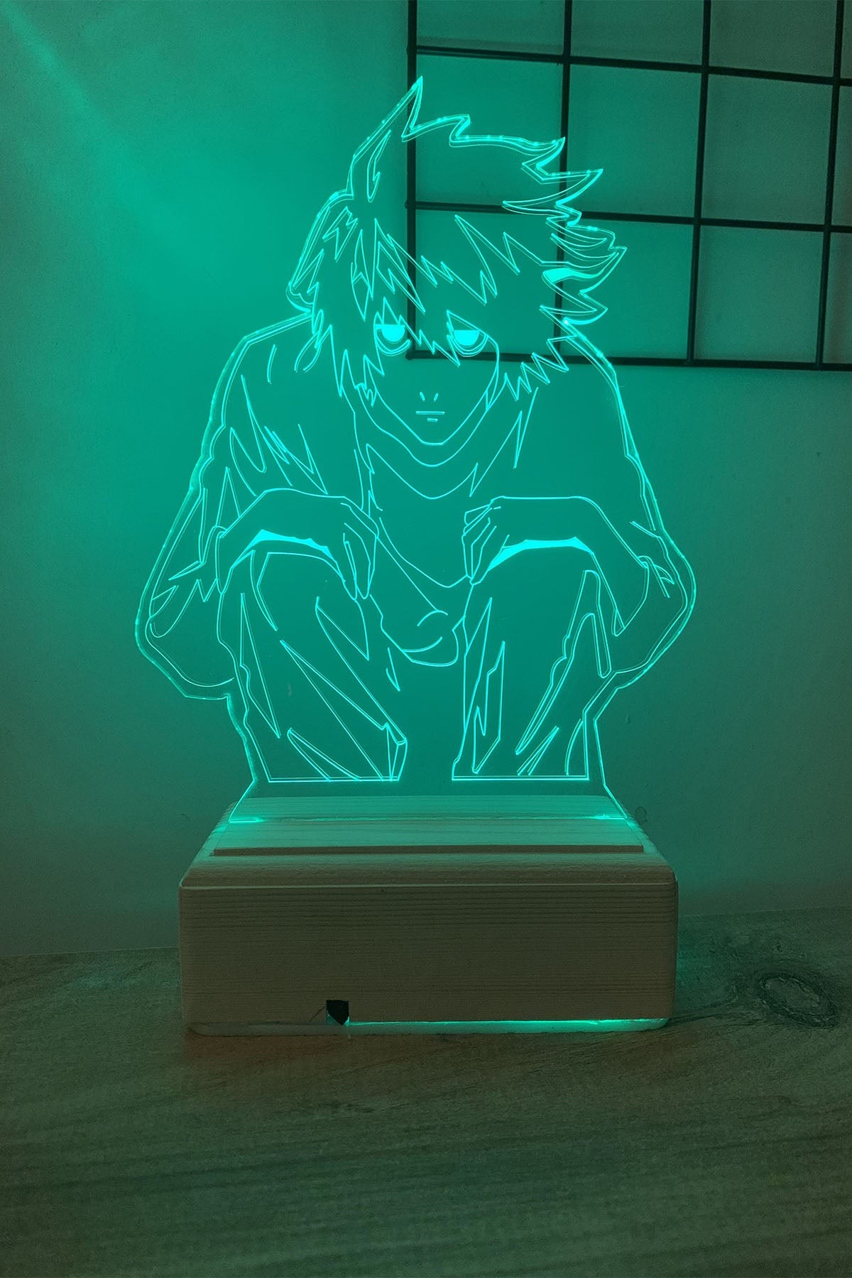 Death Note L 16 Renk Gece Lambası