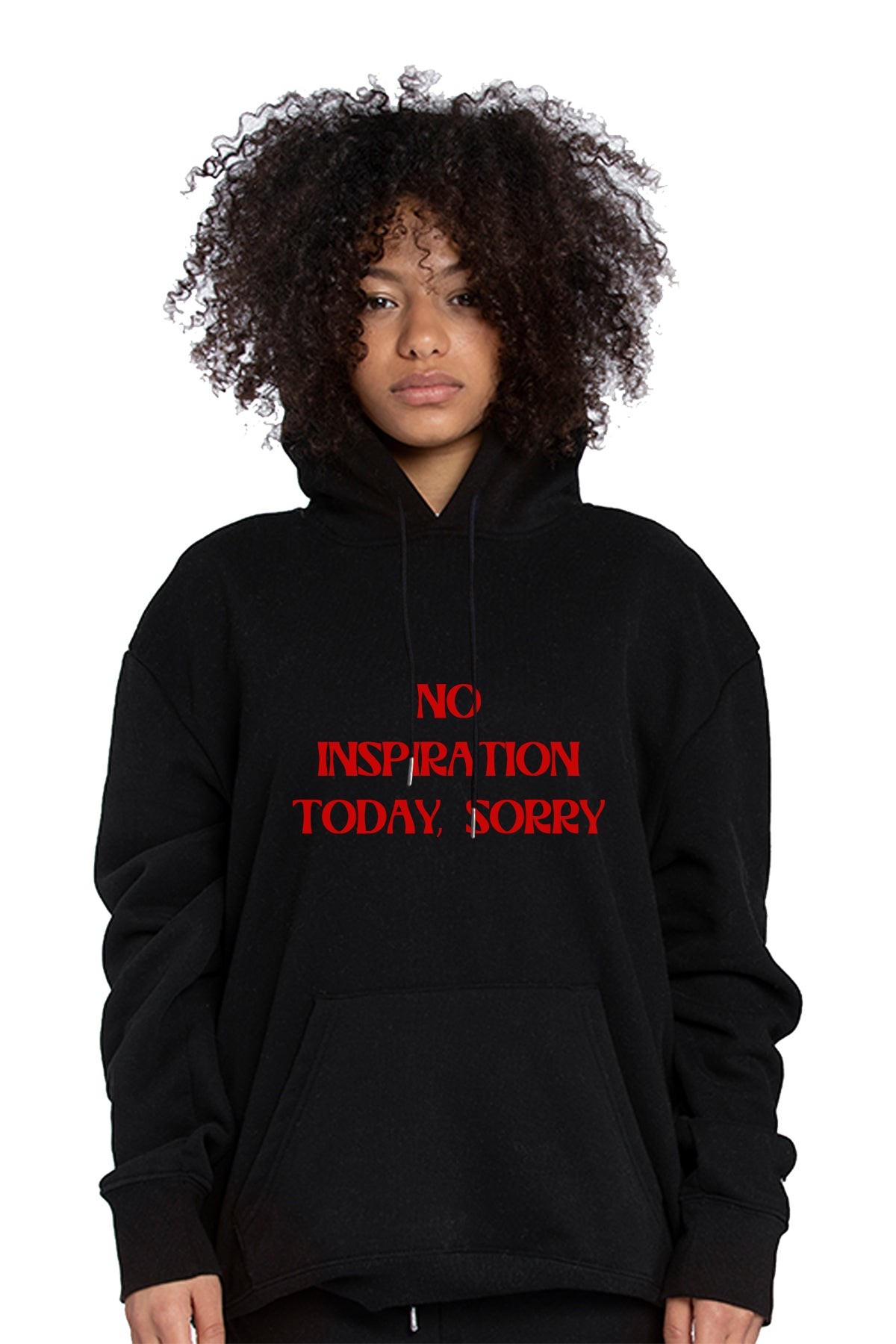 NO INSPIRATION OVERSIZE UNISEX HOODIE