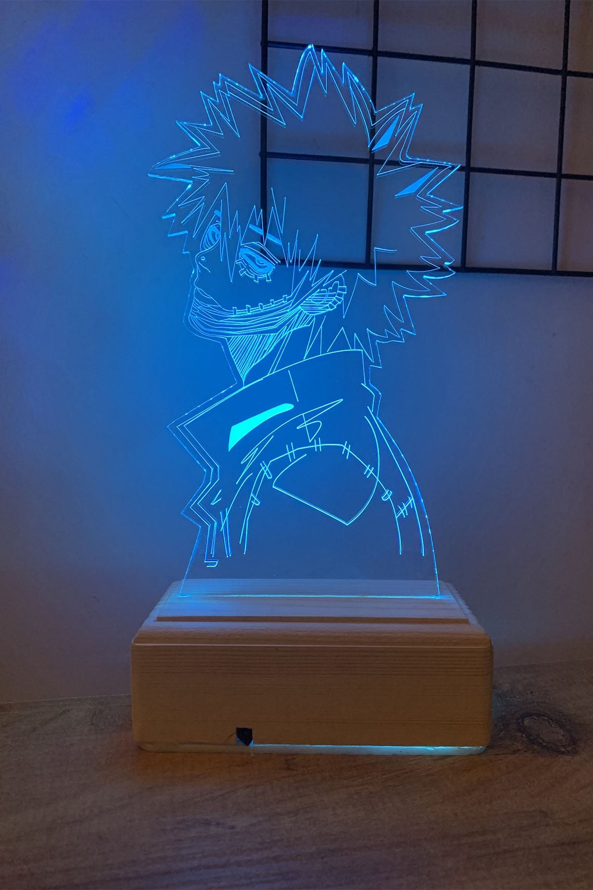 My Hero Academia Dabi 16 Renk Gece Lambası