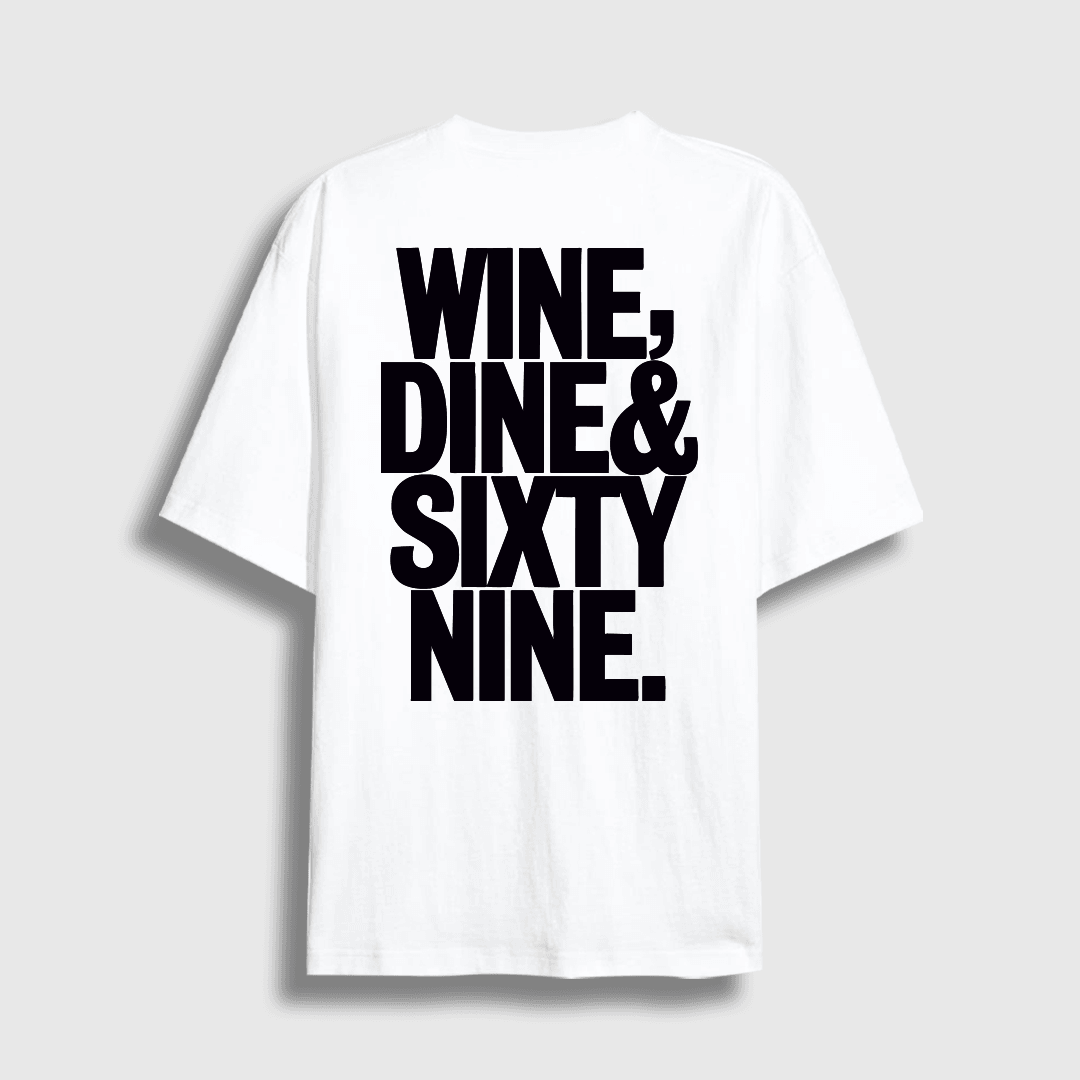 Wine Oversize T-shirt