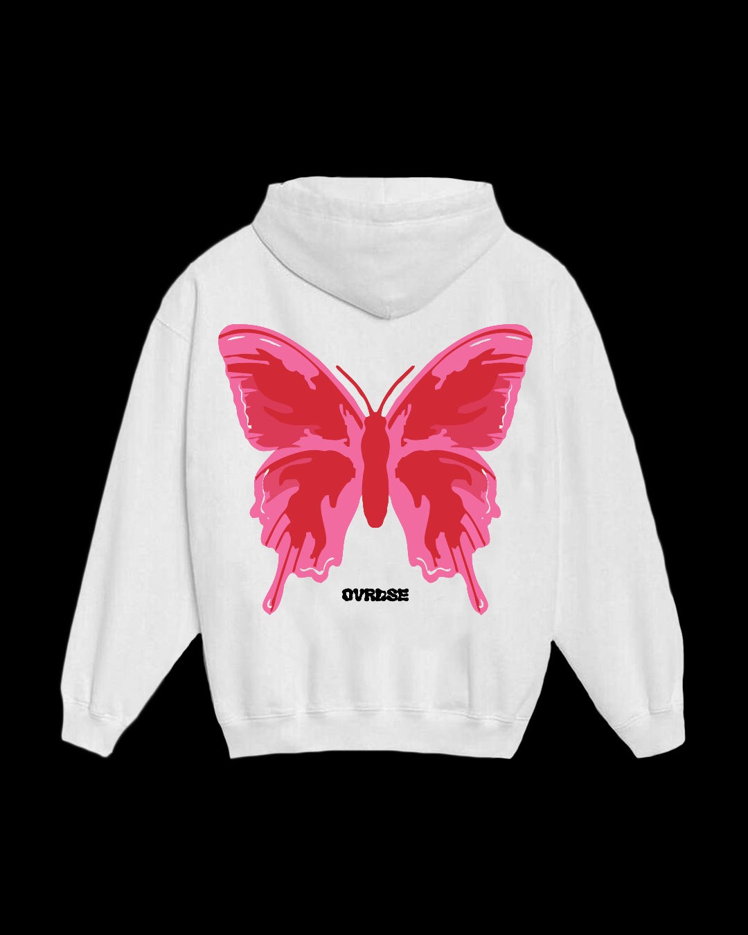 OVRDSE BUTTERFLY OVERSIZE UNISEX HOODIE