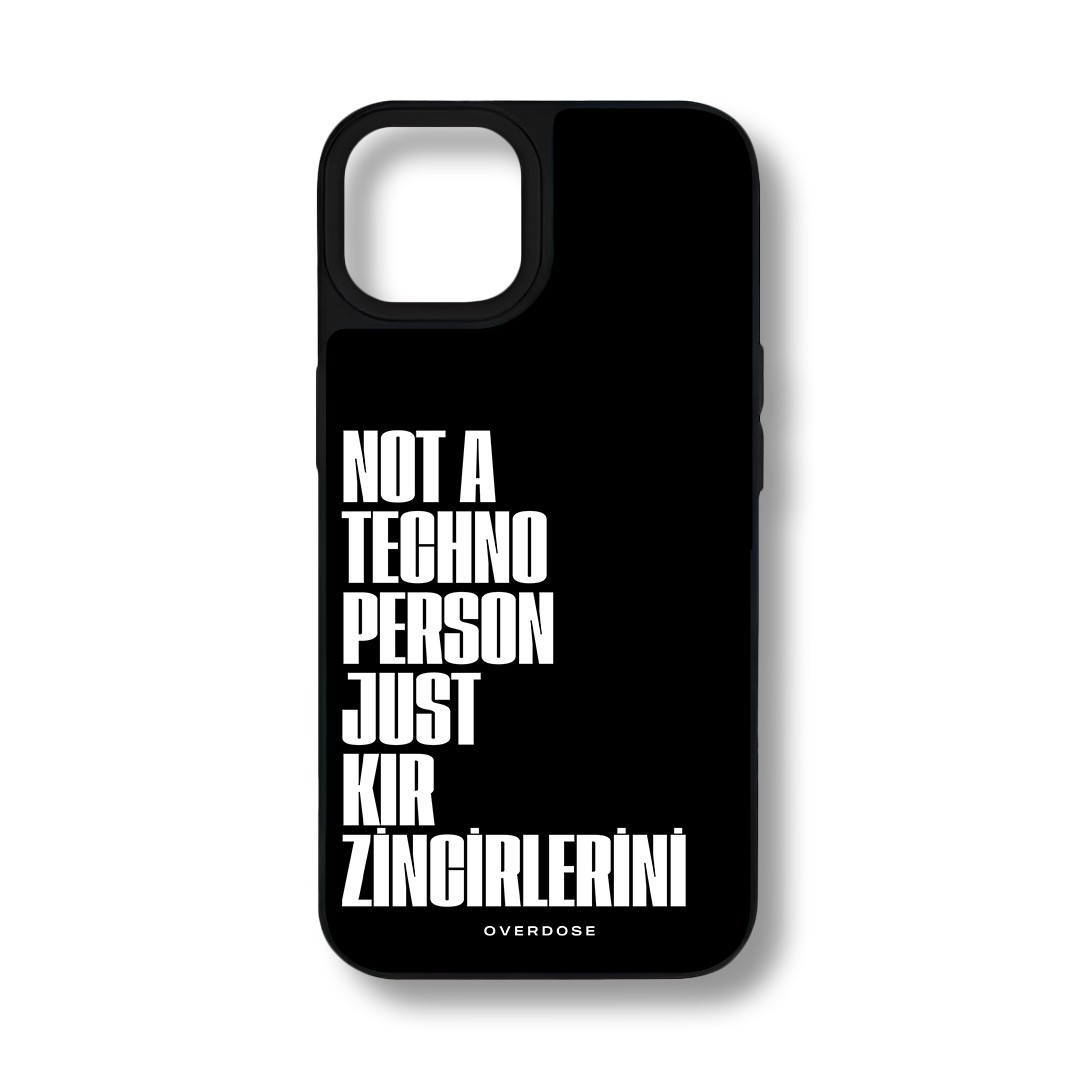 Kır Zincirlerini Tamperli Parlak Telefon Kılıfı