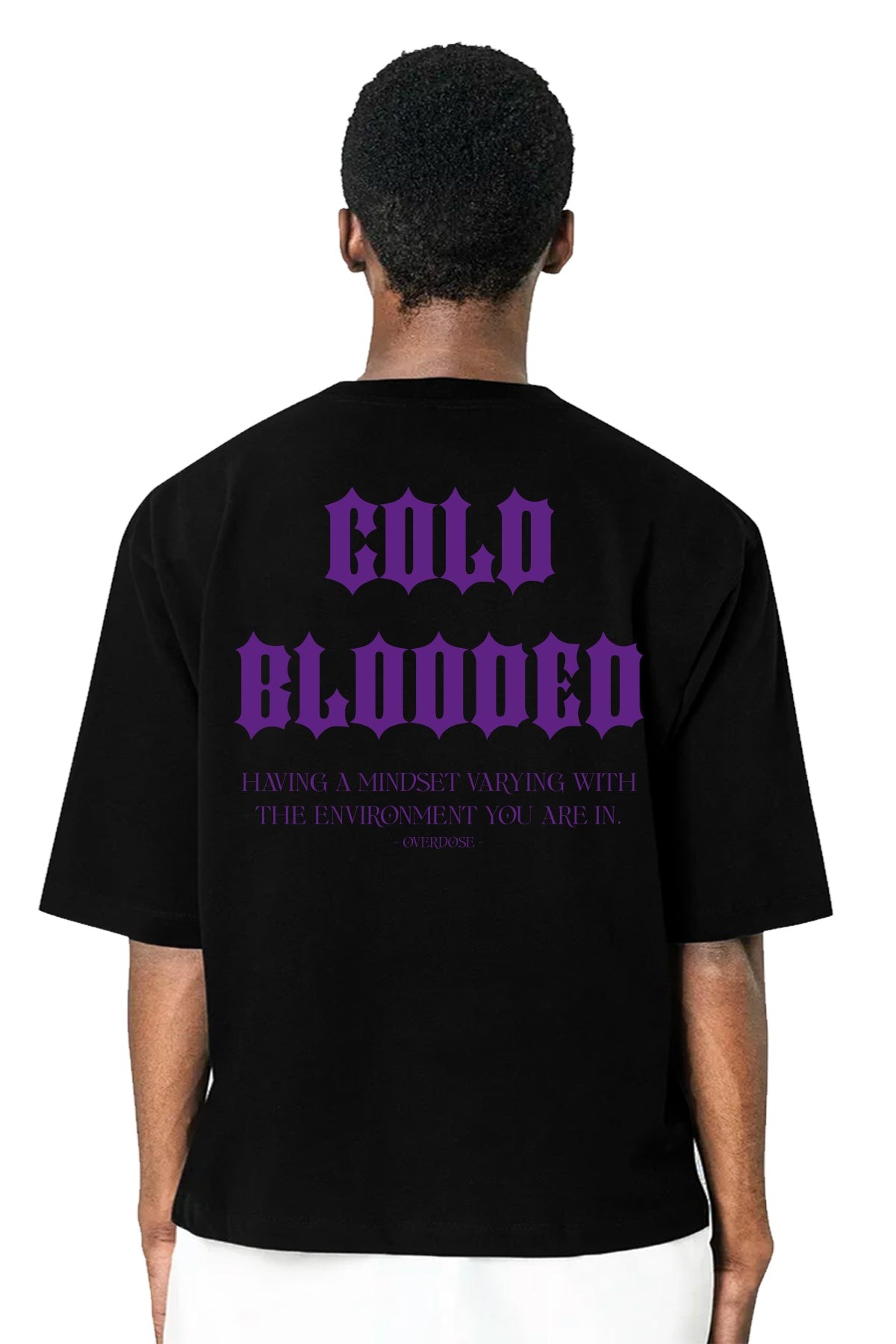 COLD OVERSIZE UNISEX T-SHIRT