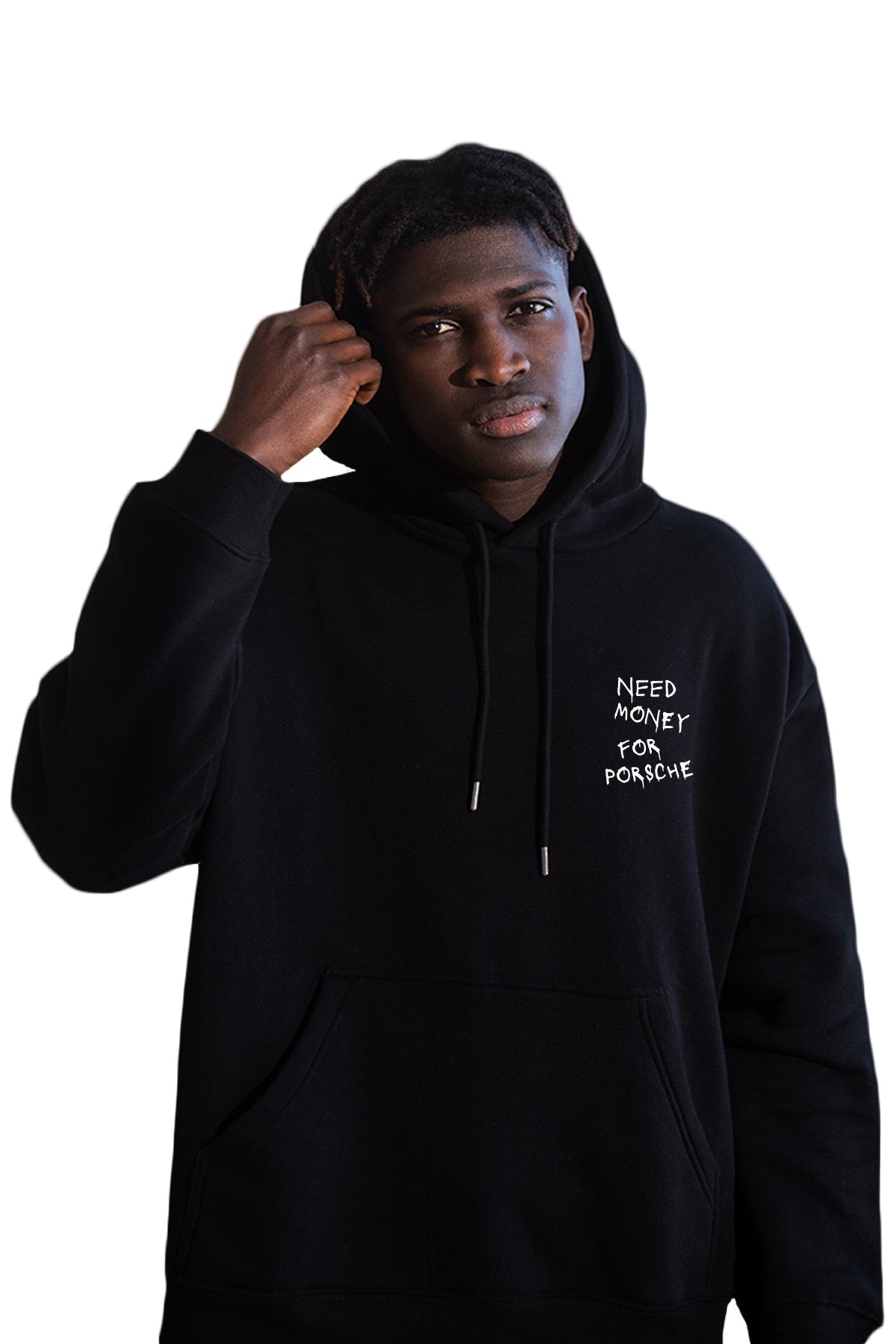 NEED MONEY FOR PORSCHE OVERSIZE UNISEX HOODIE