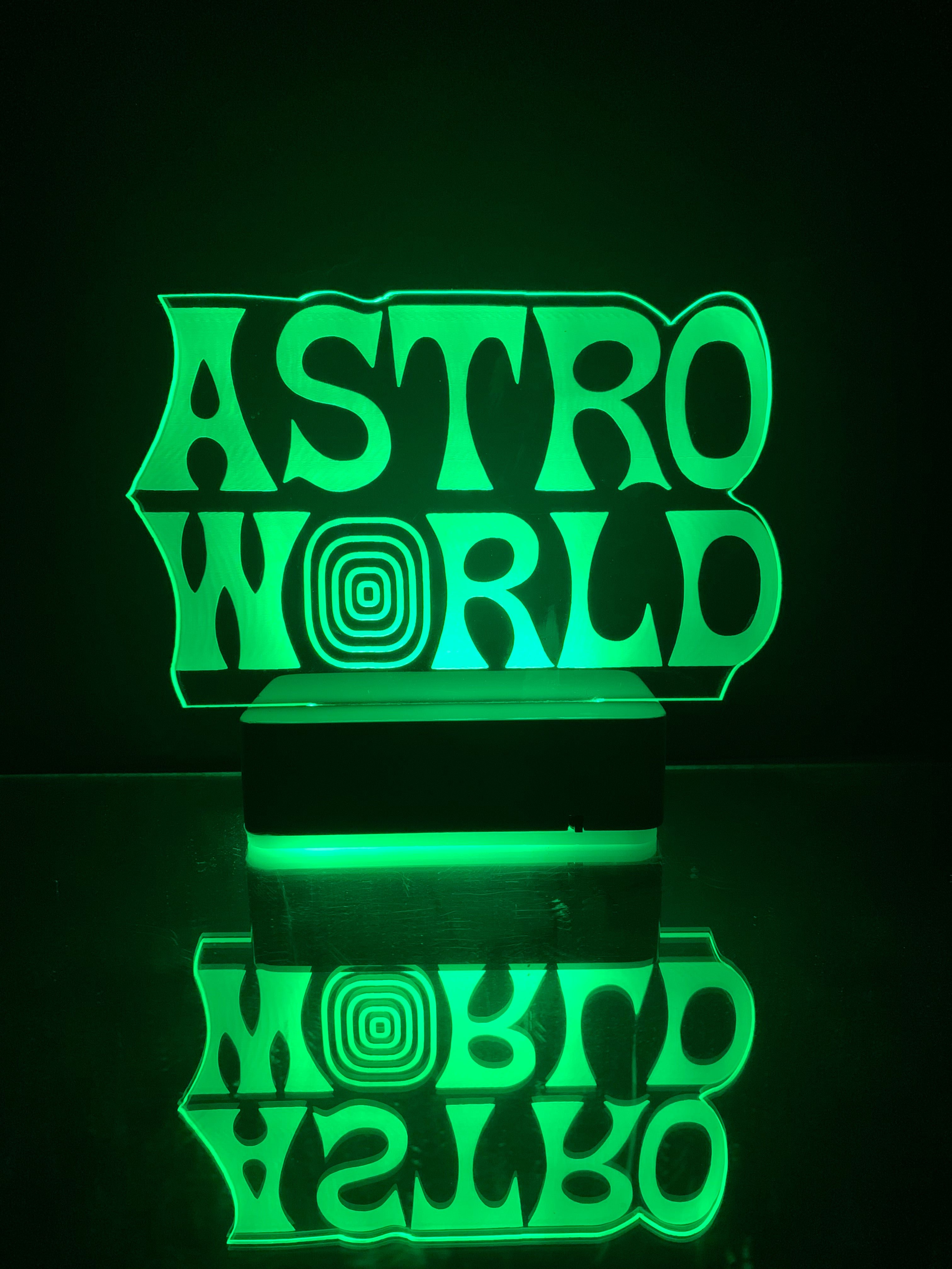 Astroworld 16 Renk Gece Lambası