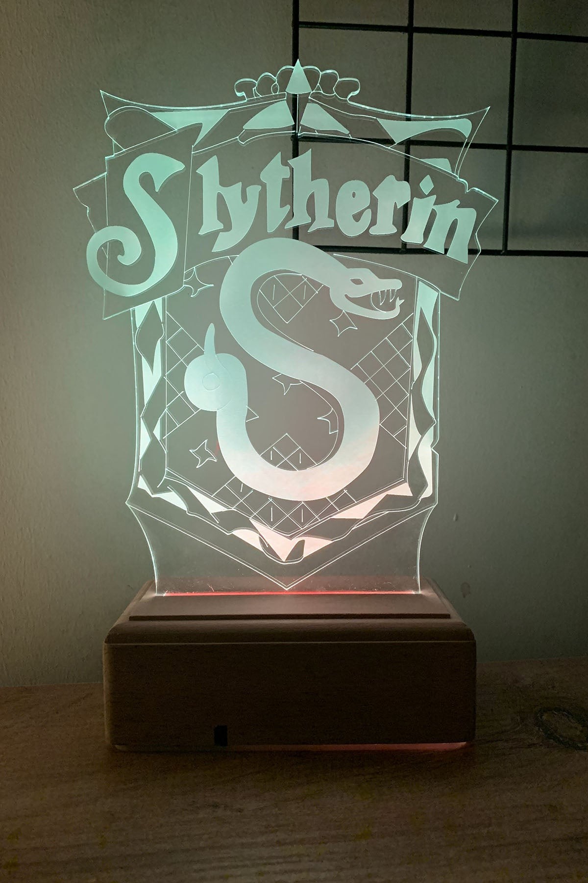 Slytherin 16 Renk Gece Lambası