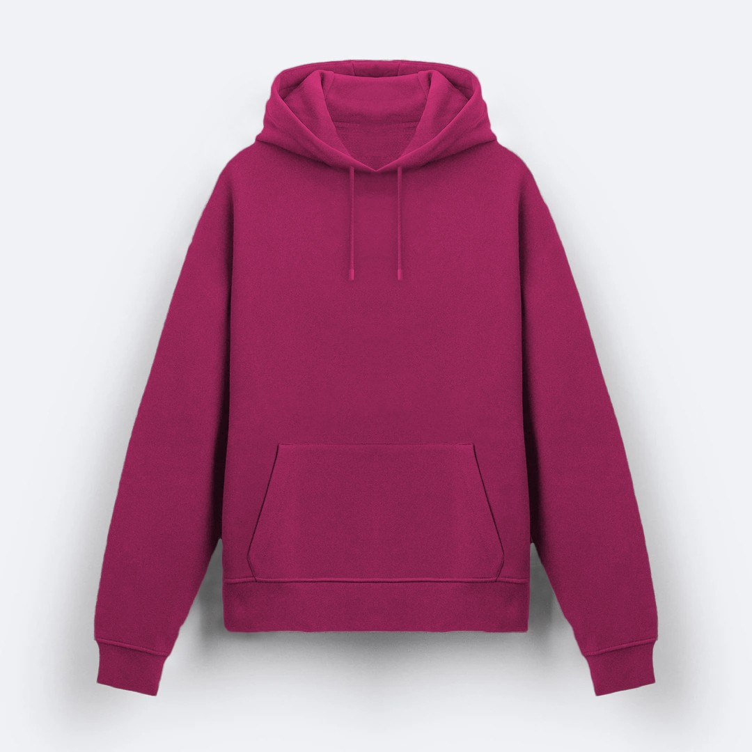 Pembe Basic Unisex Hoodie