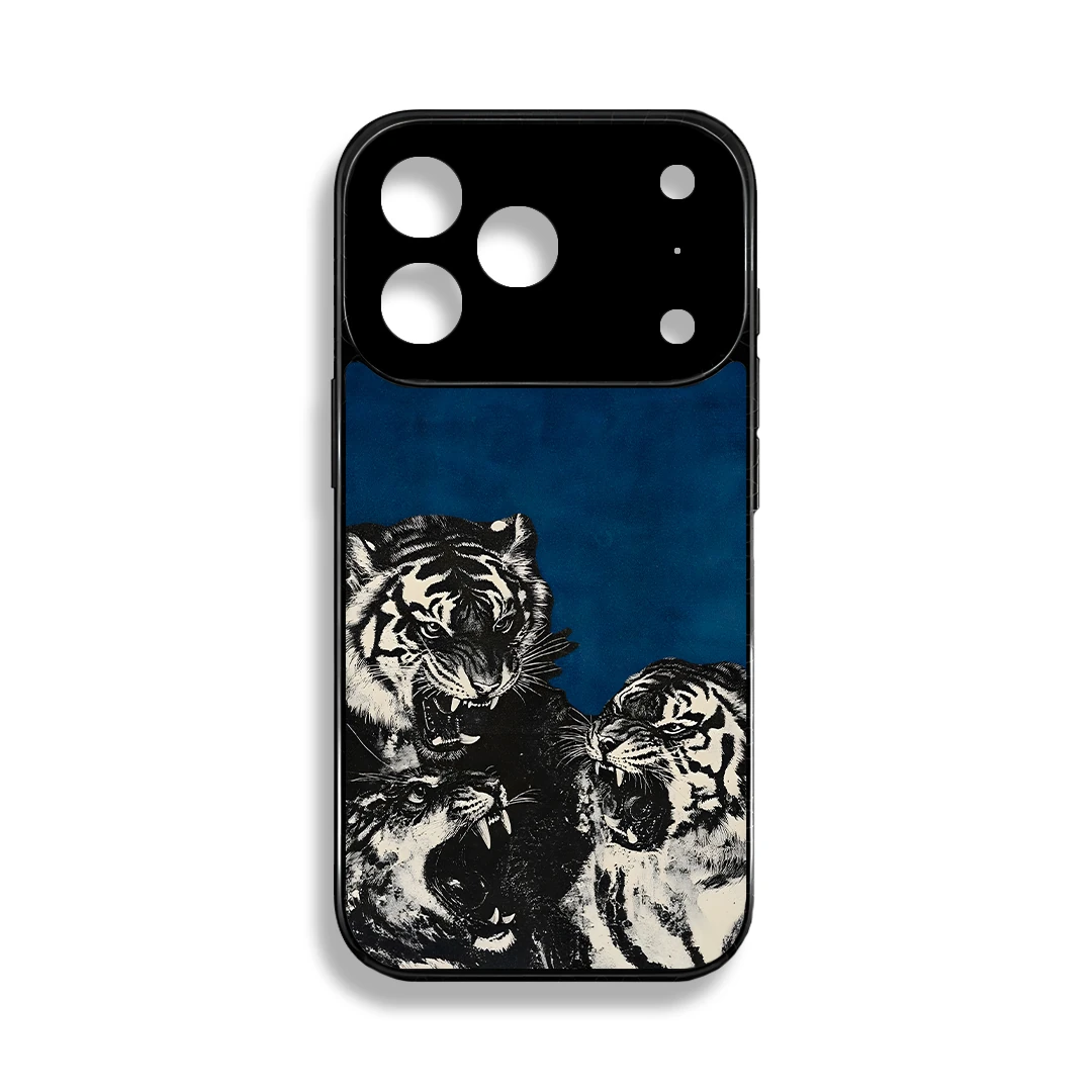 Tiger Tamperli Cam iPhone Kılıf