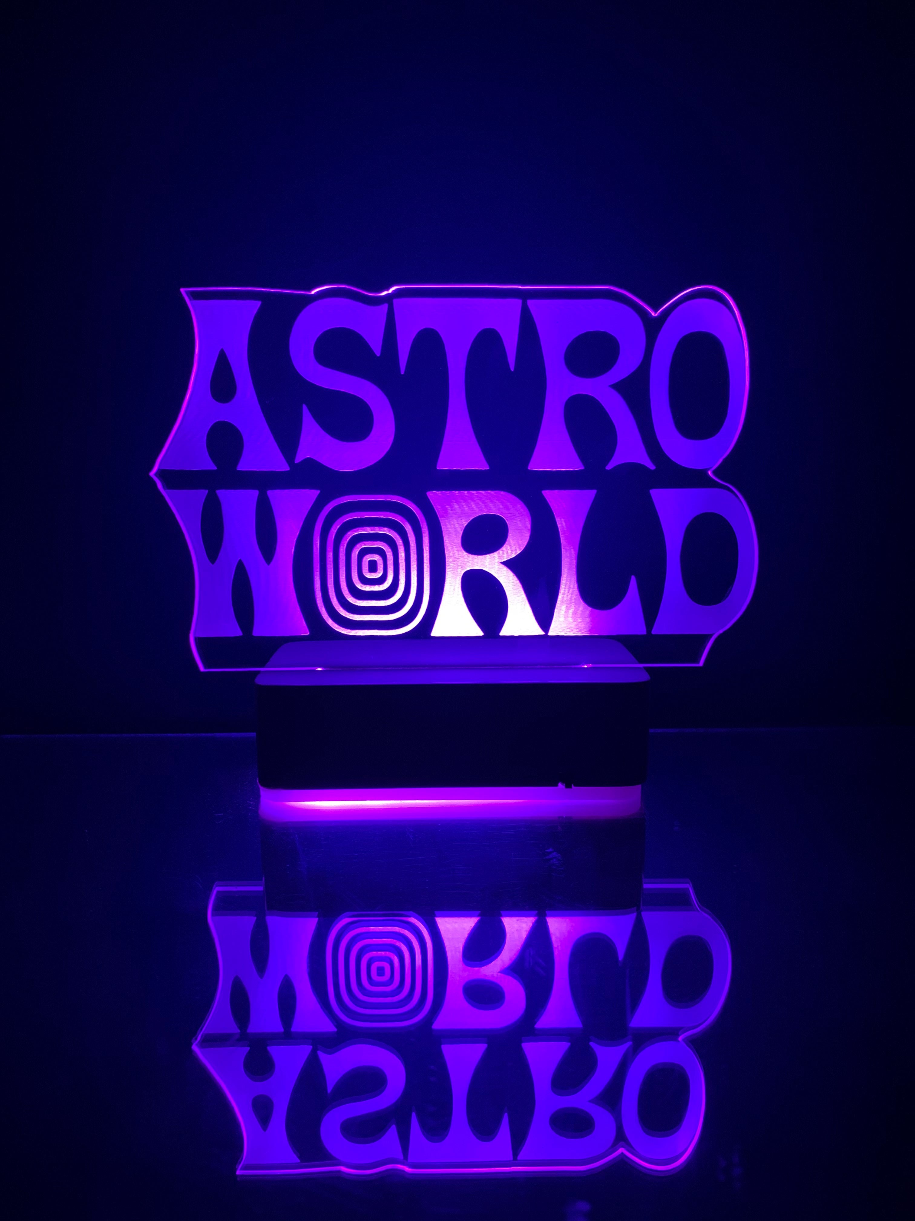 Astroworld 16 Renk Gece Lambası