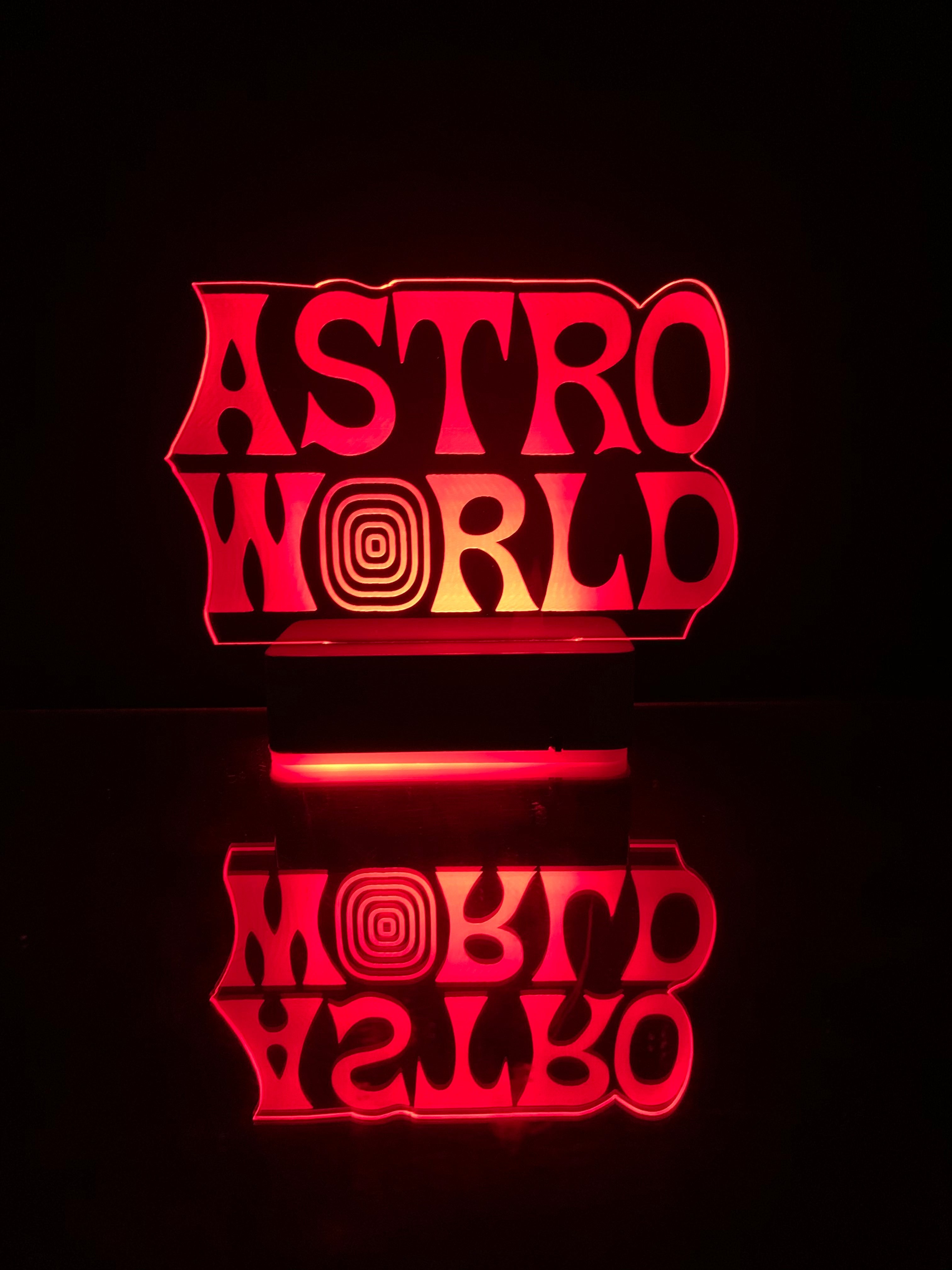 Astroworld 16 Renk Gece Lambası