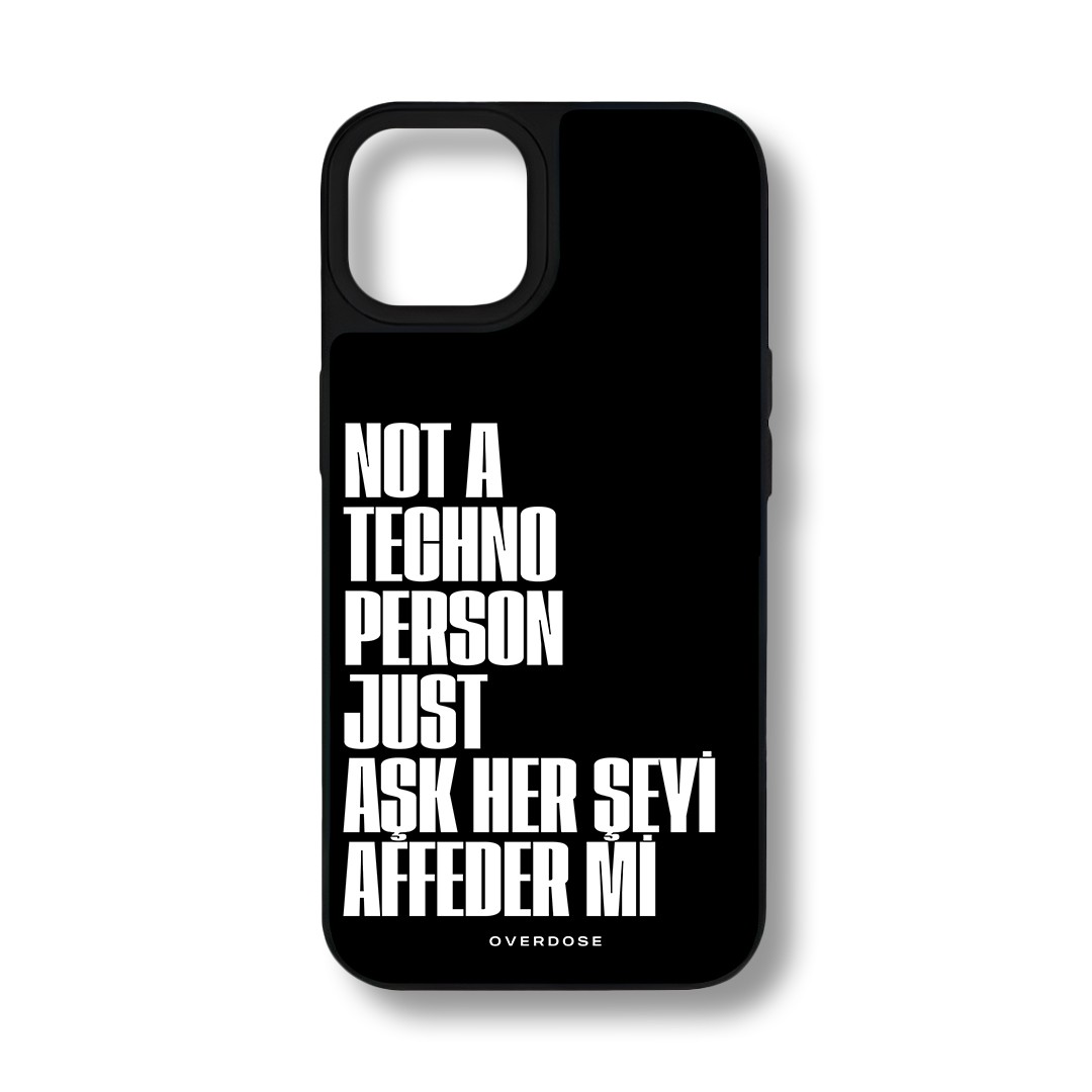 Affeder mi Tamperli Parlak Telefon Kılıfı