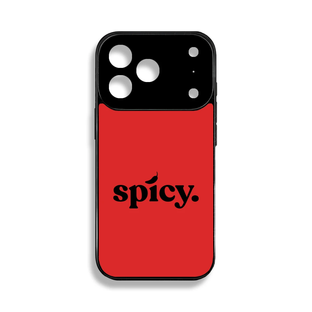 Spicy Tamperli Cam iPhone Kılıf