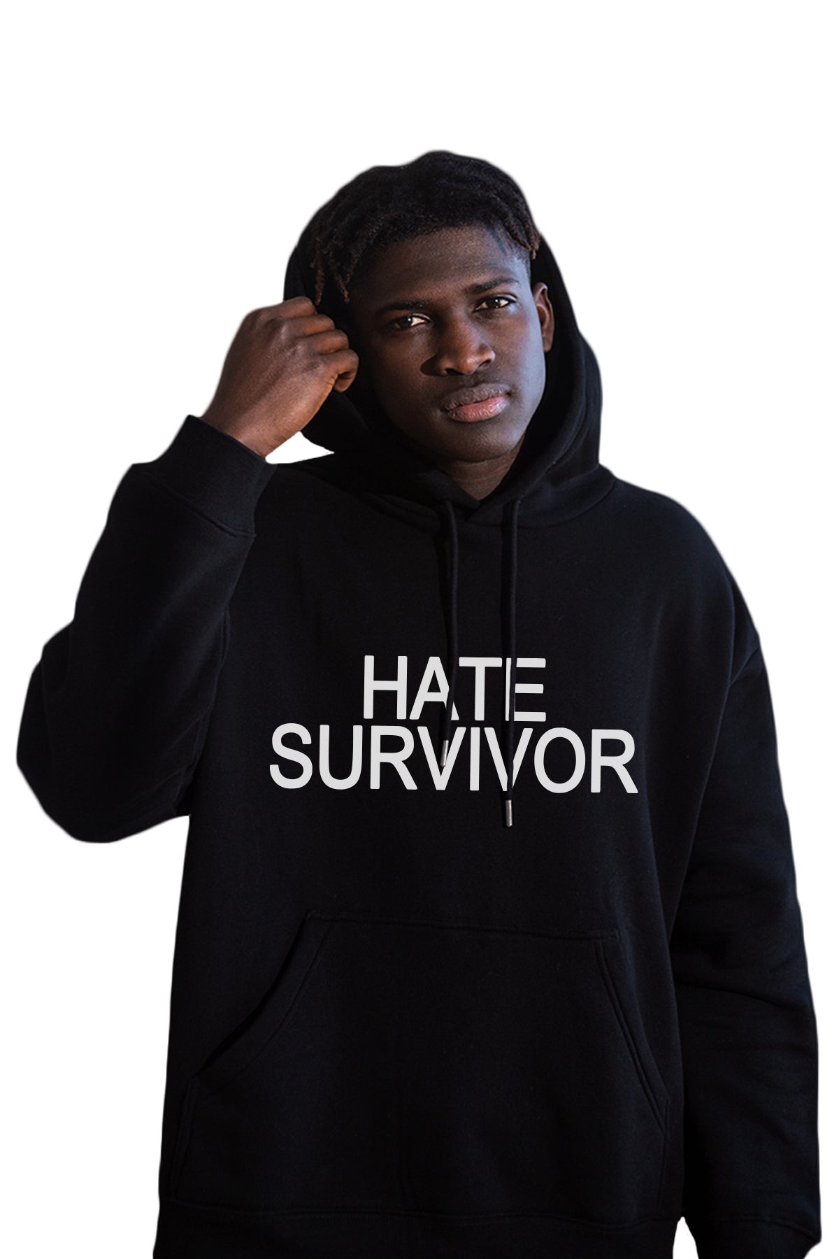 HATE SURVIVOR OVERSIZE UNISEX HOODIE