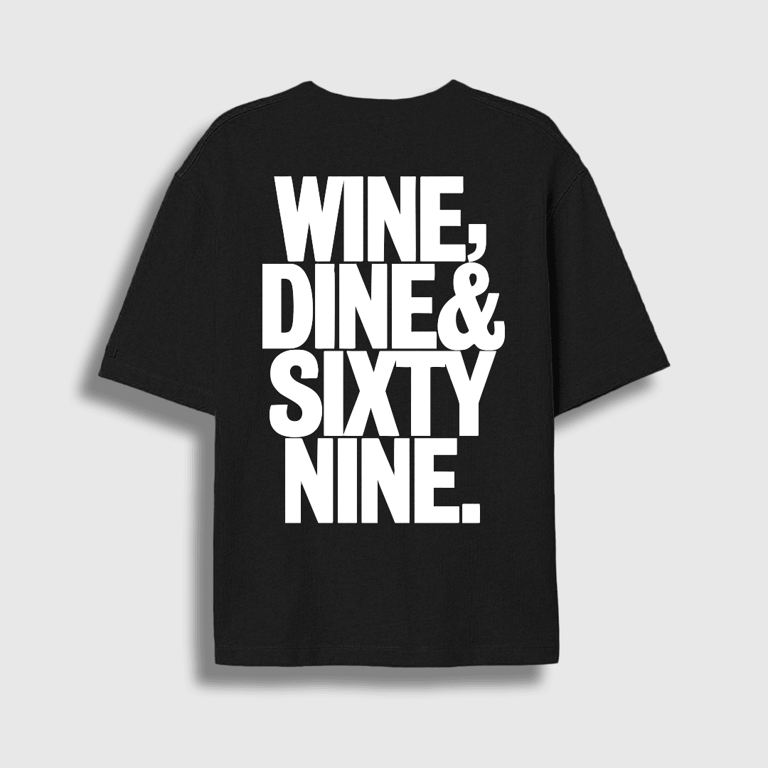 Wine Oversize T-shirt