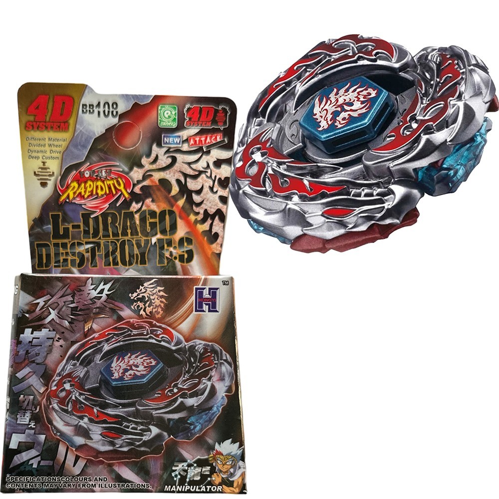 BB108  BEYBLADE METAL FUSION L- DRAGO DESTROY F: S 4D SISTEM (FIRLATICISIZ)