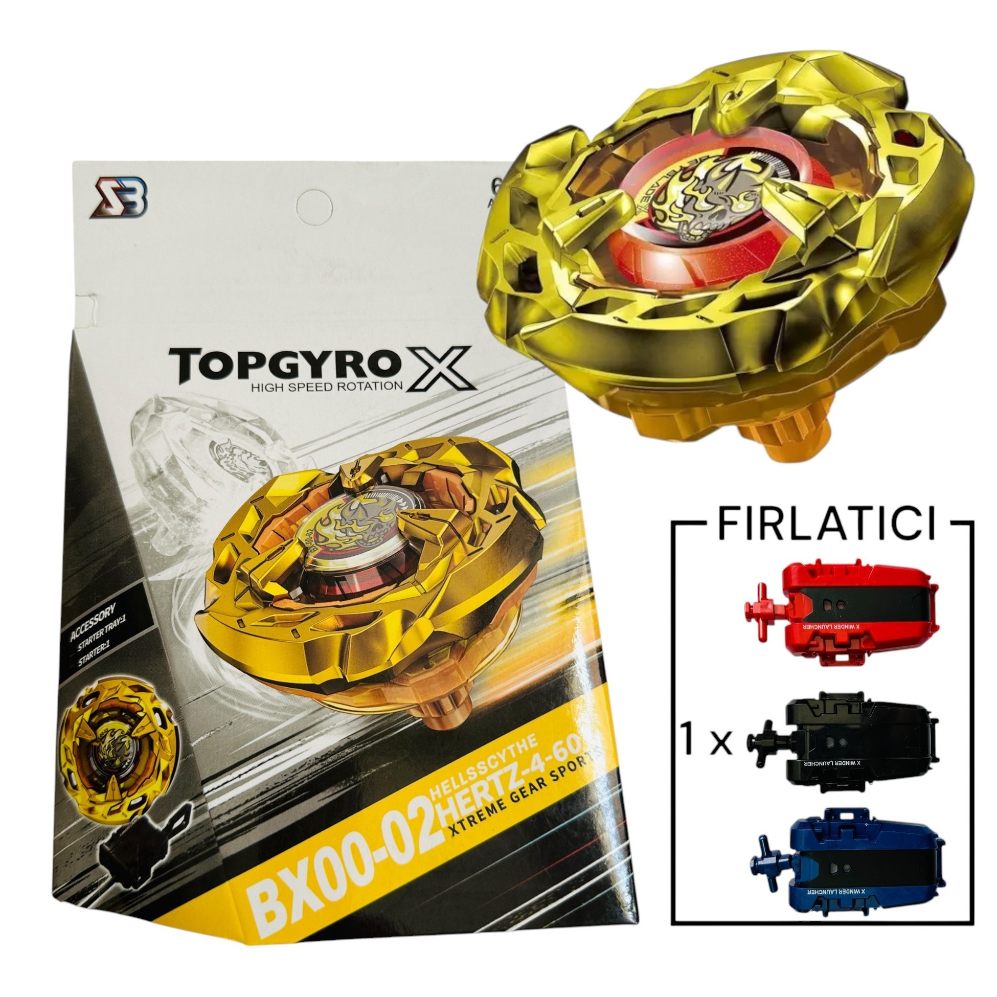 BEYBLADE XSERİSİ BX00-02 RAPIDITY