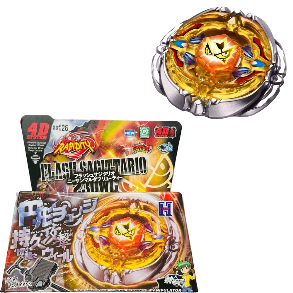 BB126  BEYBLADE METAL FUSION Flash Sagittario (FIRLATICISIZ)