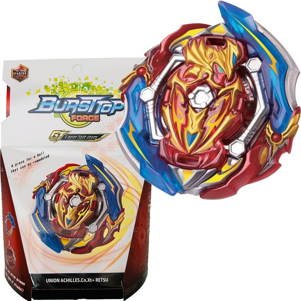 FLAME BURST B150 Union Achilles Cn.Xt (FIRLATICISIZ) BEYBLADE