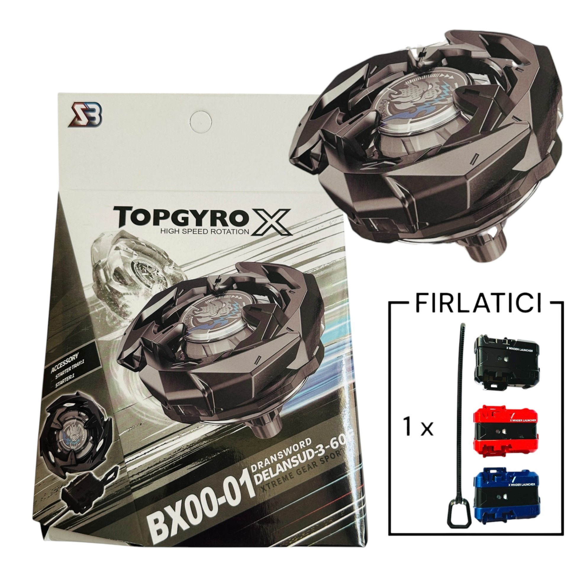 BEYBLADE XSERİSİ BX00-01 RAPIDITY