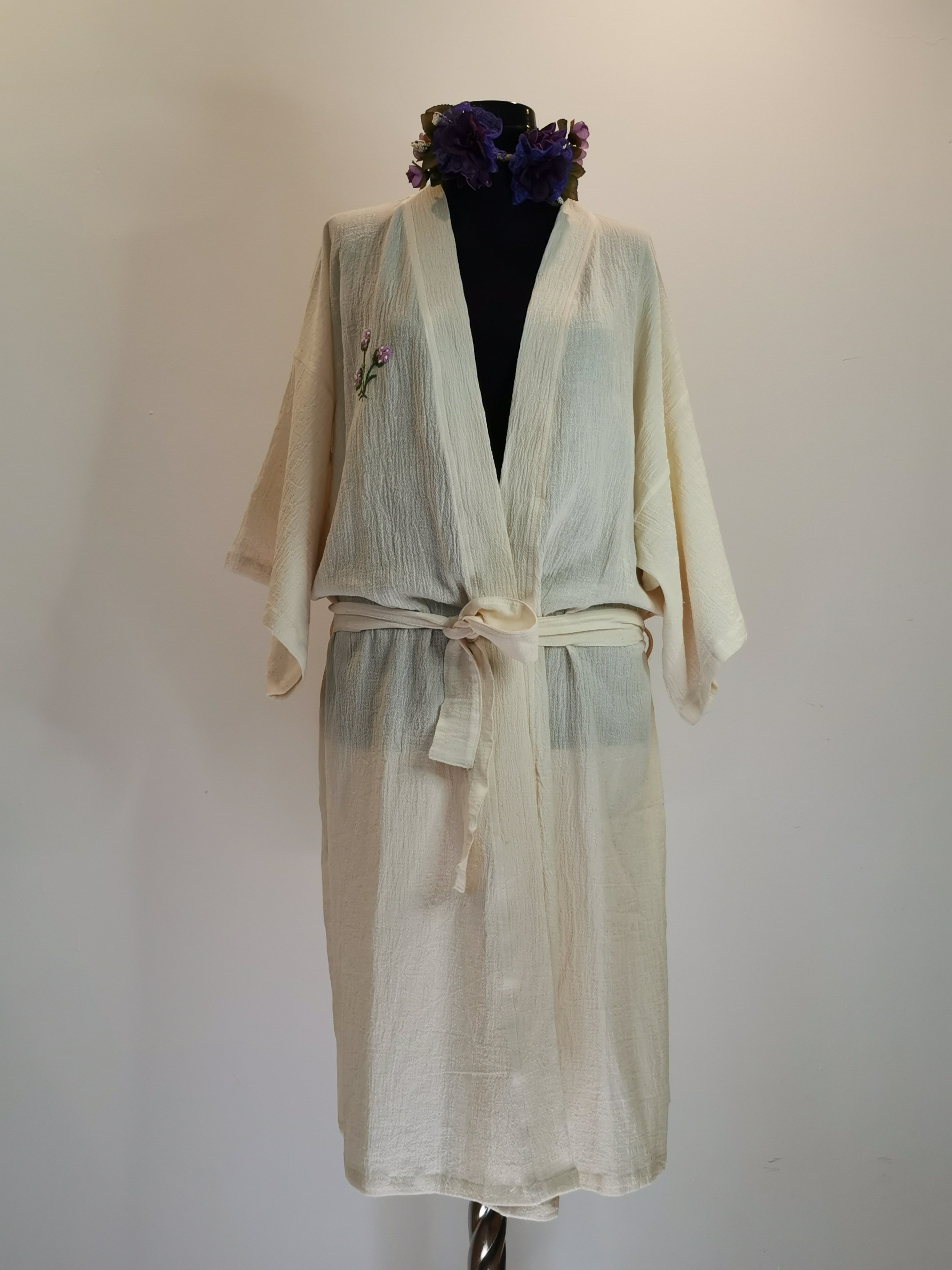 Şile Bezi Nakışlı Kaftan