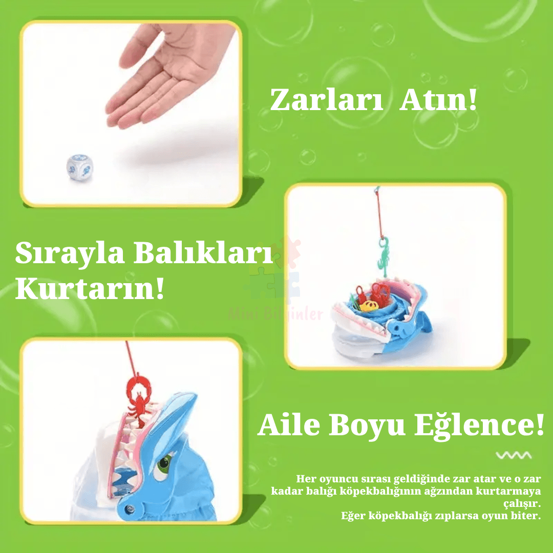 Köpekbalığı Isırma Oyunu ile Eğlenceli Balıkçılık Macerası