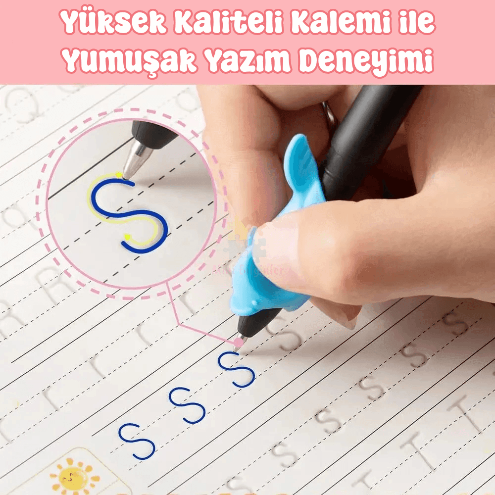 Mini Bilginler™ - Türkçe Sihirli Dolgulu Defter Seti