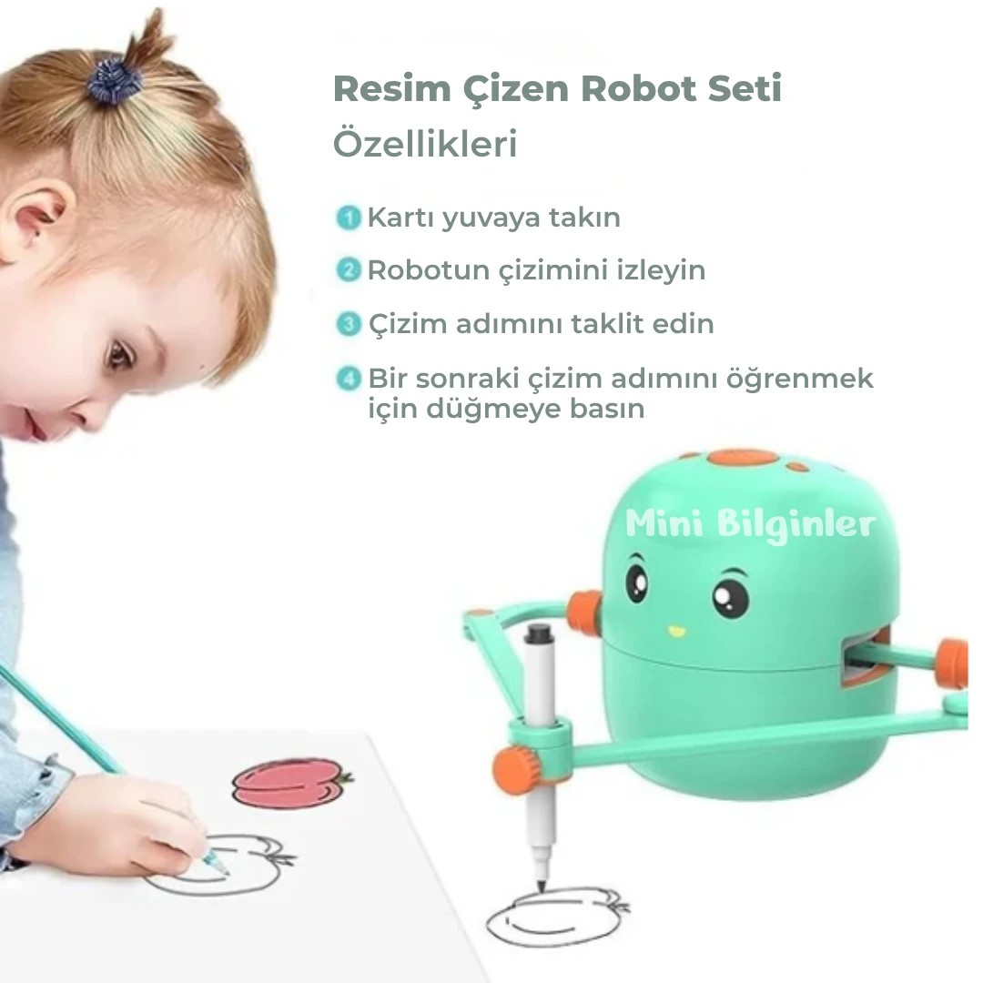 Resim Çizen Robot Seti