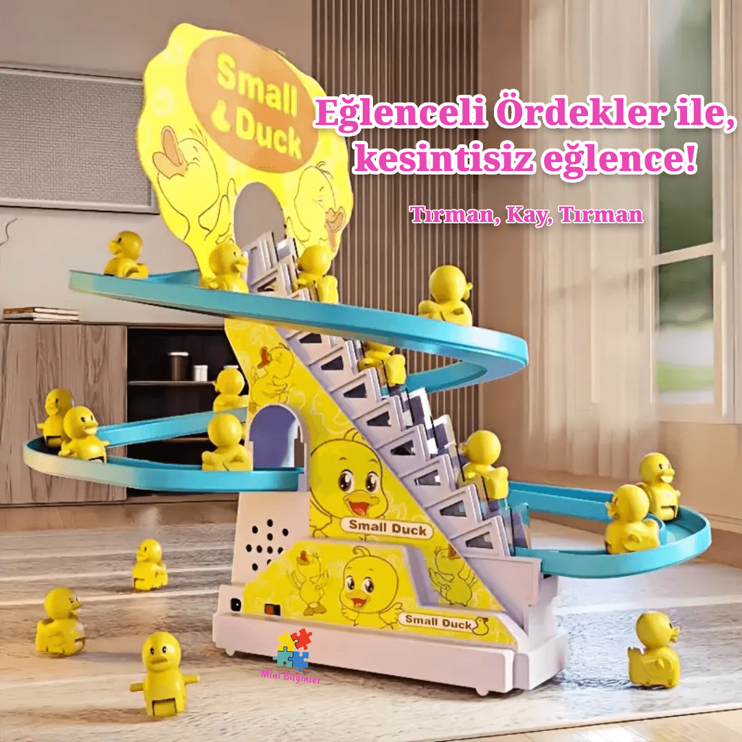 Müzikli ve Işıklı Ördek Kaydırak Oyuncağı