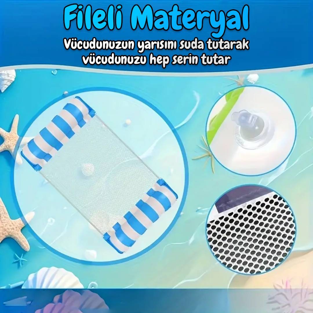 Şişirilebilir Hava Alan Yapılı Su Yatağı
