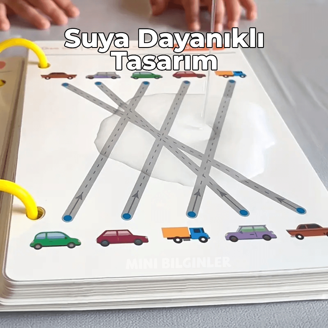Çocuklar İçin Yeniden Kullanılabilir El Yazısı Geliştirme Seti