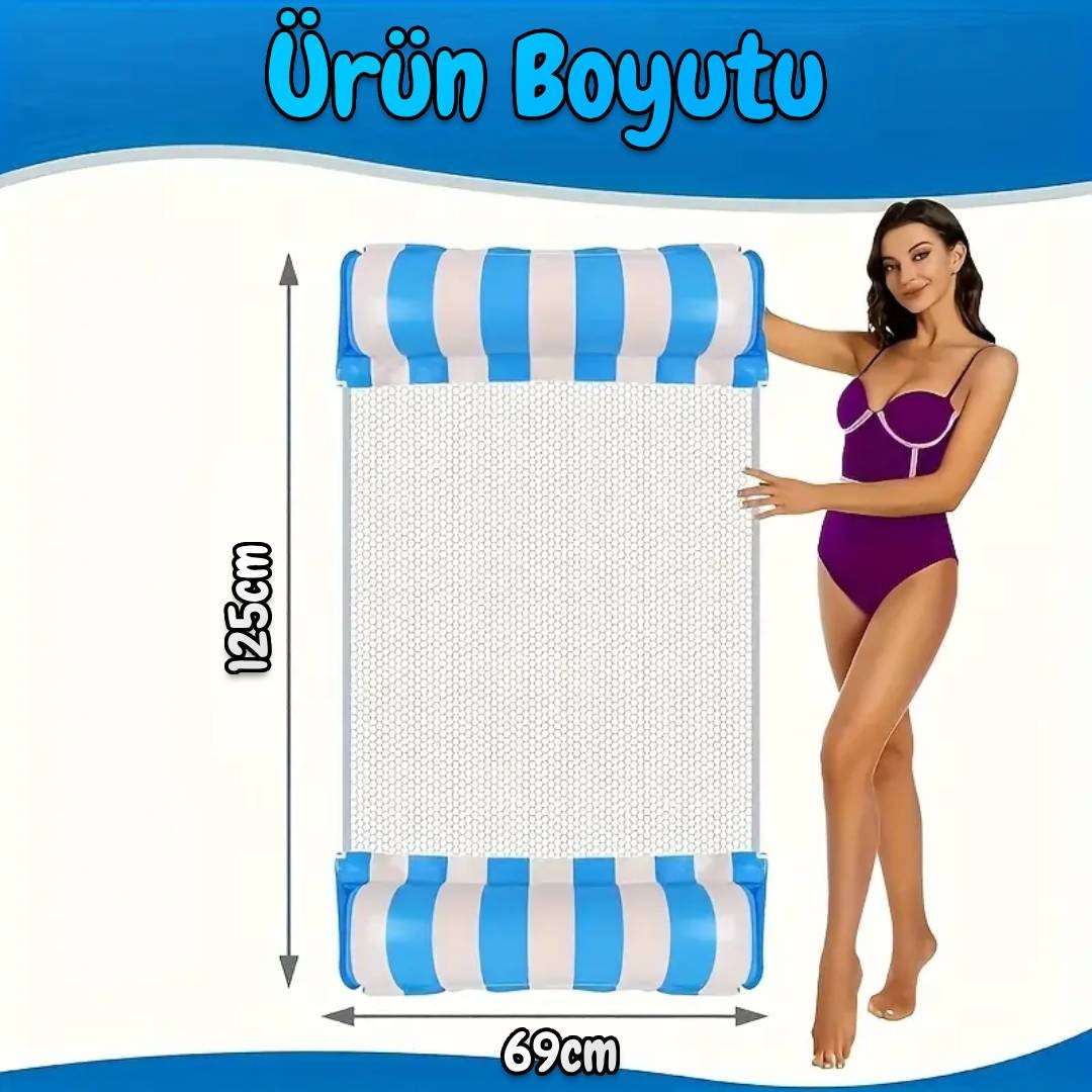 Şişirilebilir Hava Alan Yapılı Su Yatağı