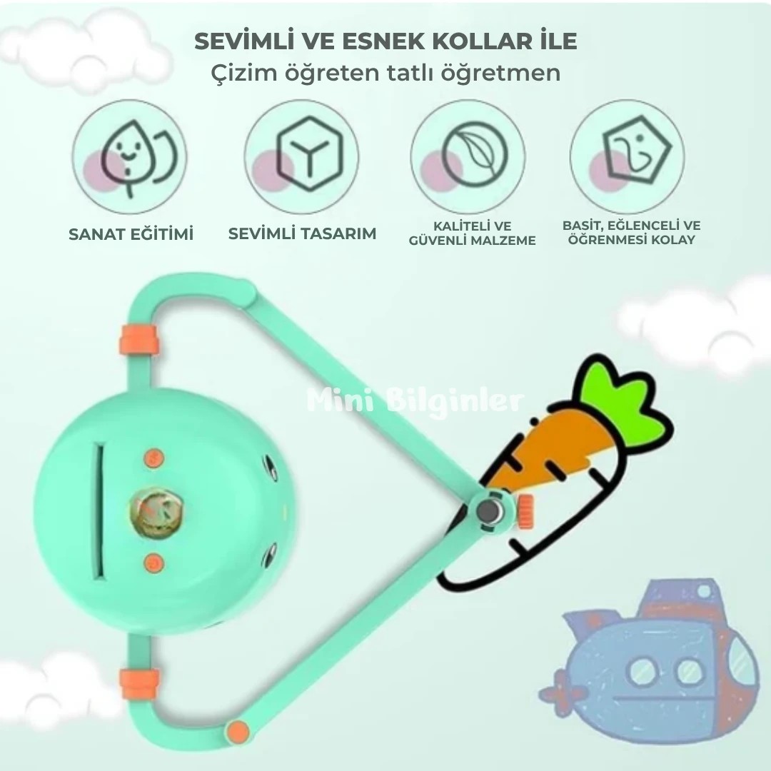 Resim Çizen Robot Seti