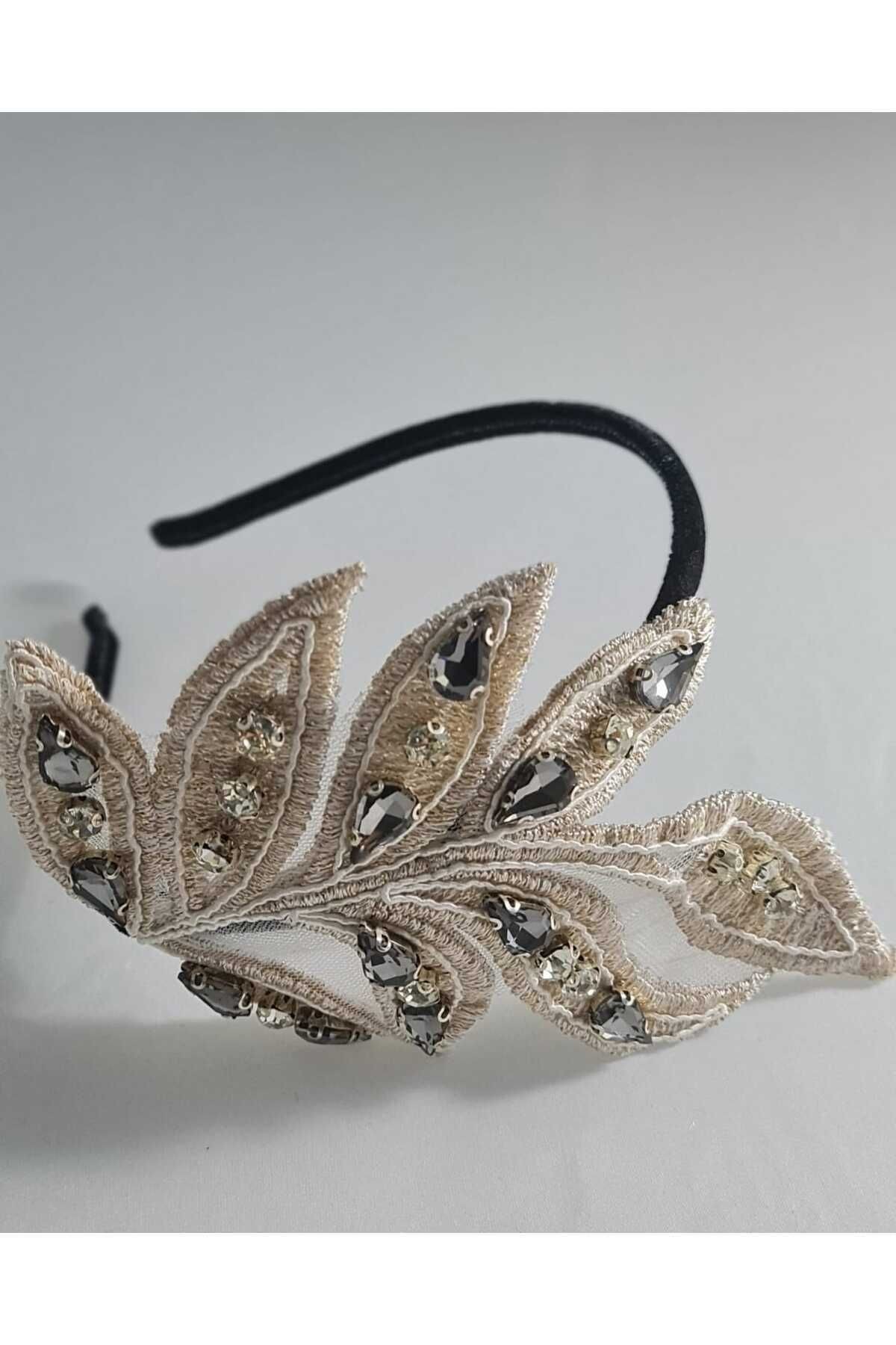 Crystal Leaf Crown (SPECIALLY DESIGN HAIR ACCESSORY)