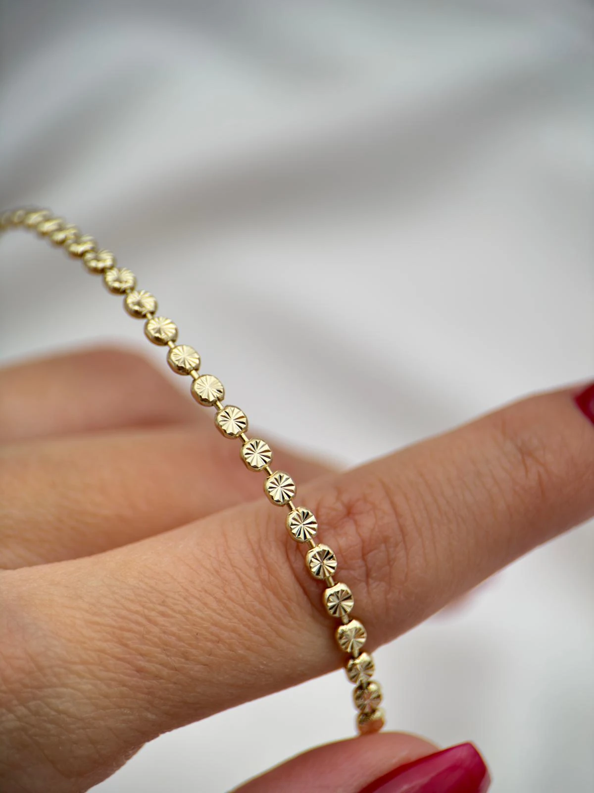 Xuping Gold Renk Lazer Kesim 60 cm Ezme Zincir Kolye