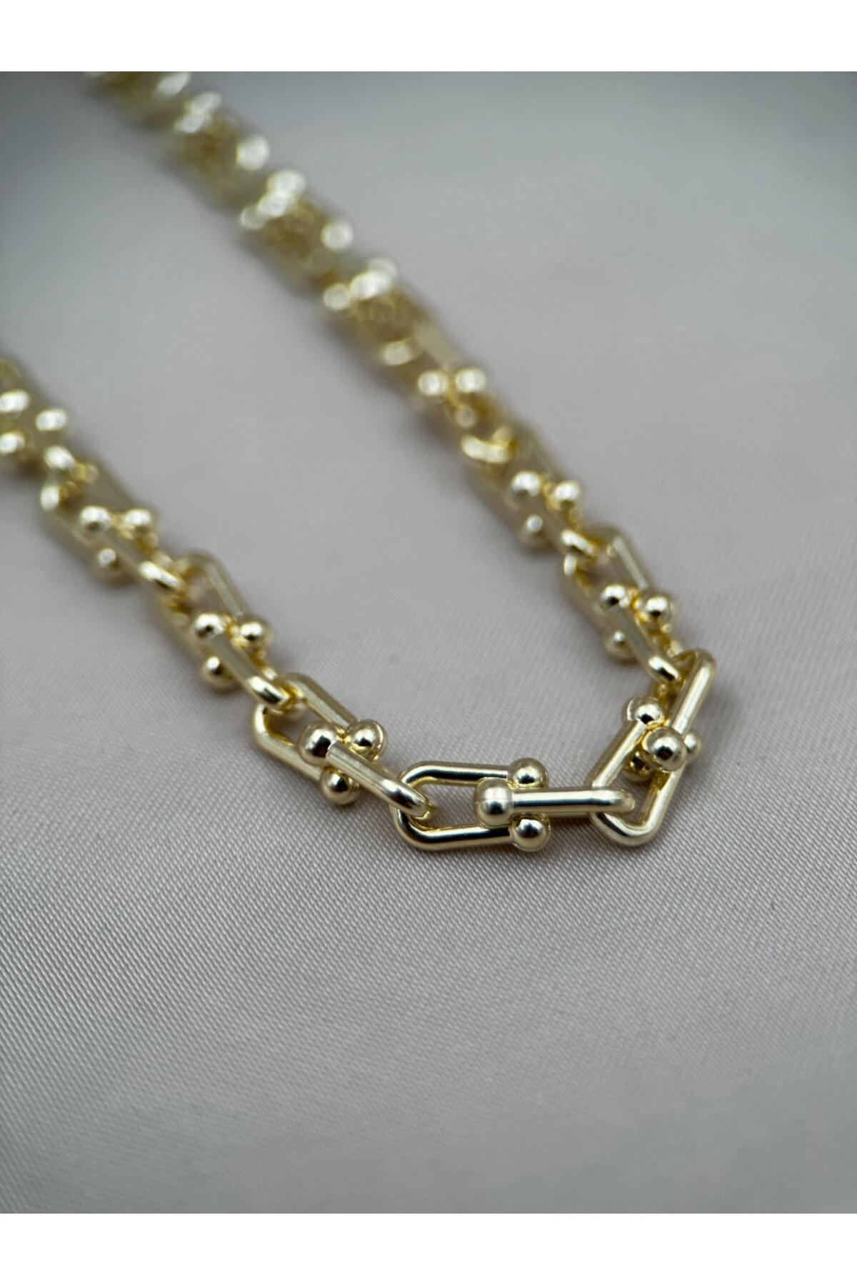 Gold Renk 50+5CM Ayarlanabilir Tiffany Kolye