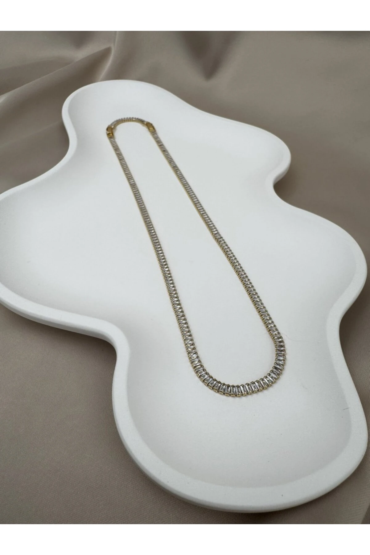 Gold Renk Baget VIP 40+5CM Ayarlanabilir Kolye