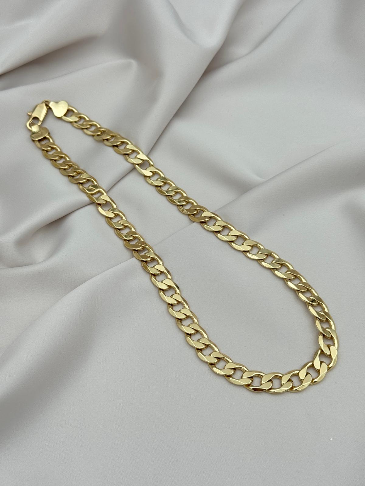 Xuping Kalın Zincir Gurmet Kolye 50 cm Gold Renk