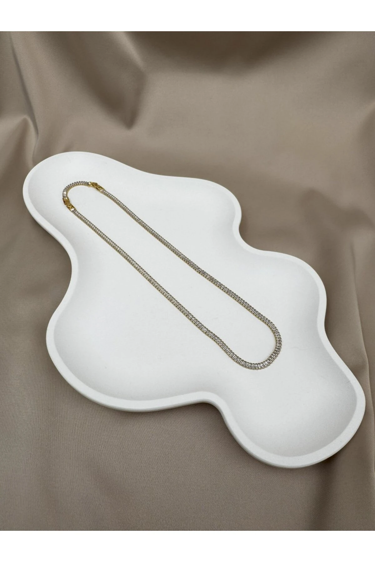 Gold Renk Baget VIP 40+5CM Ayarlanabilir Kolye