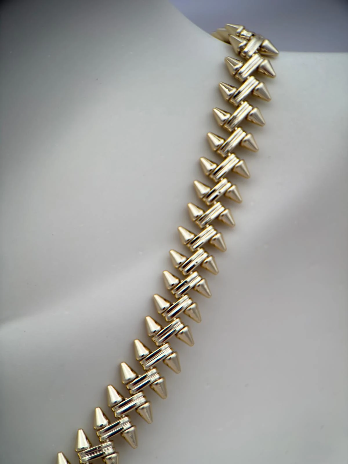 Xuping Cartier Örgü Detaylı 50 cm Çivi Kolye