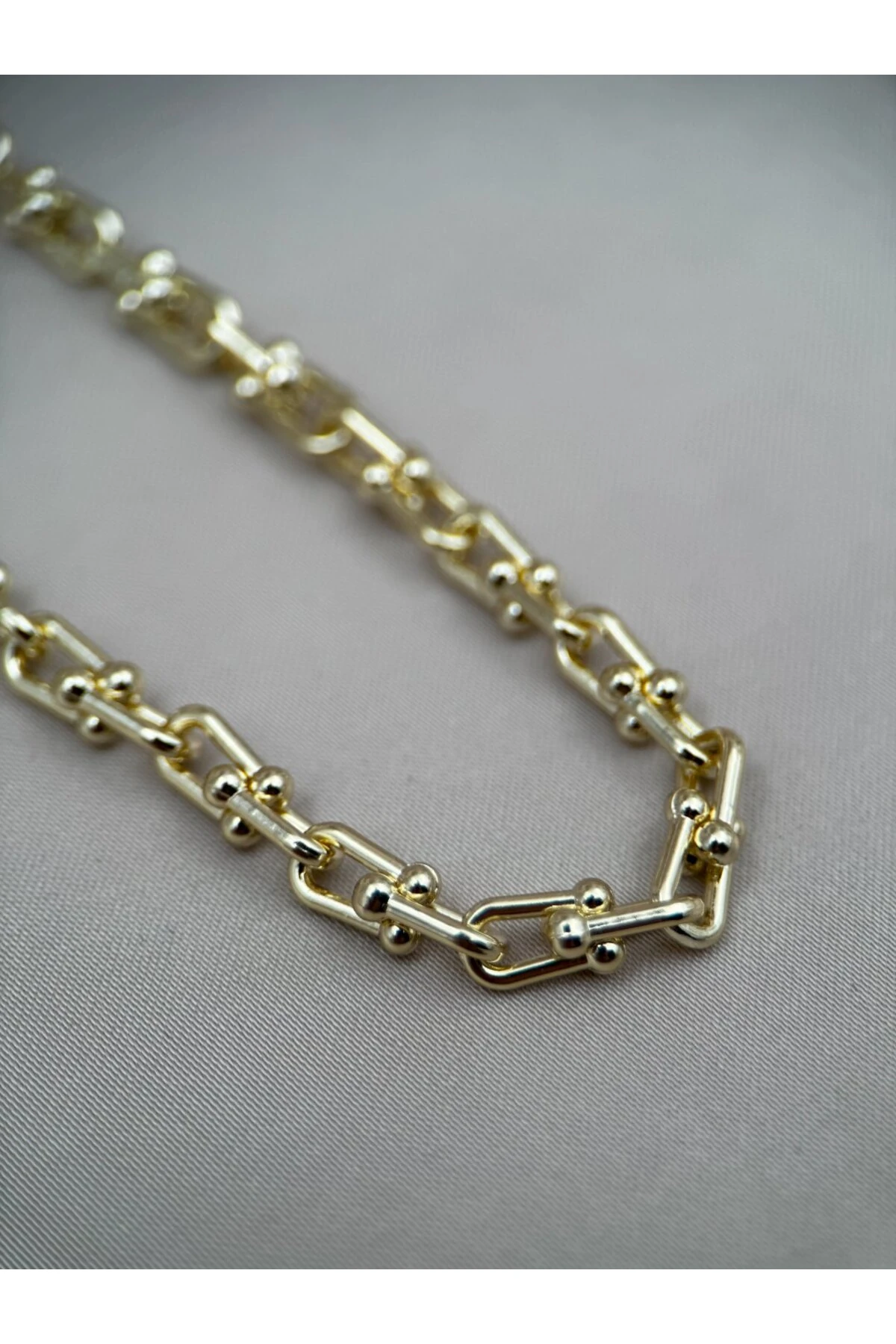 Gold Renk 50+5CM Ayarlanabilir Tiffany Kolye