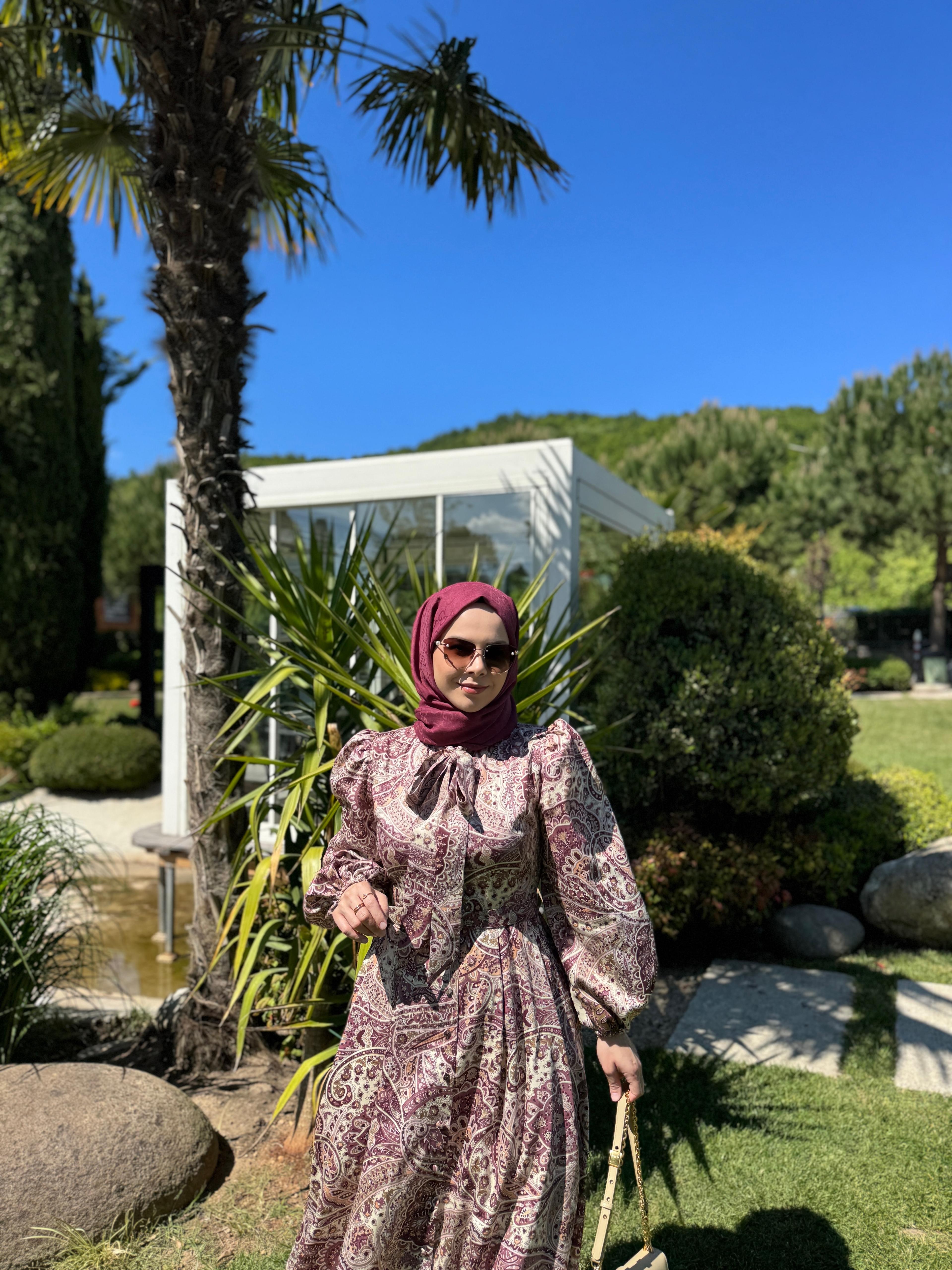 ROSİE %100 PAMUK ELBİSE