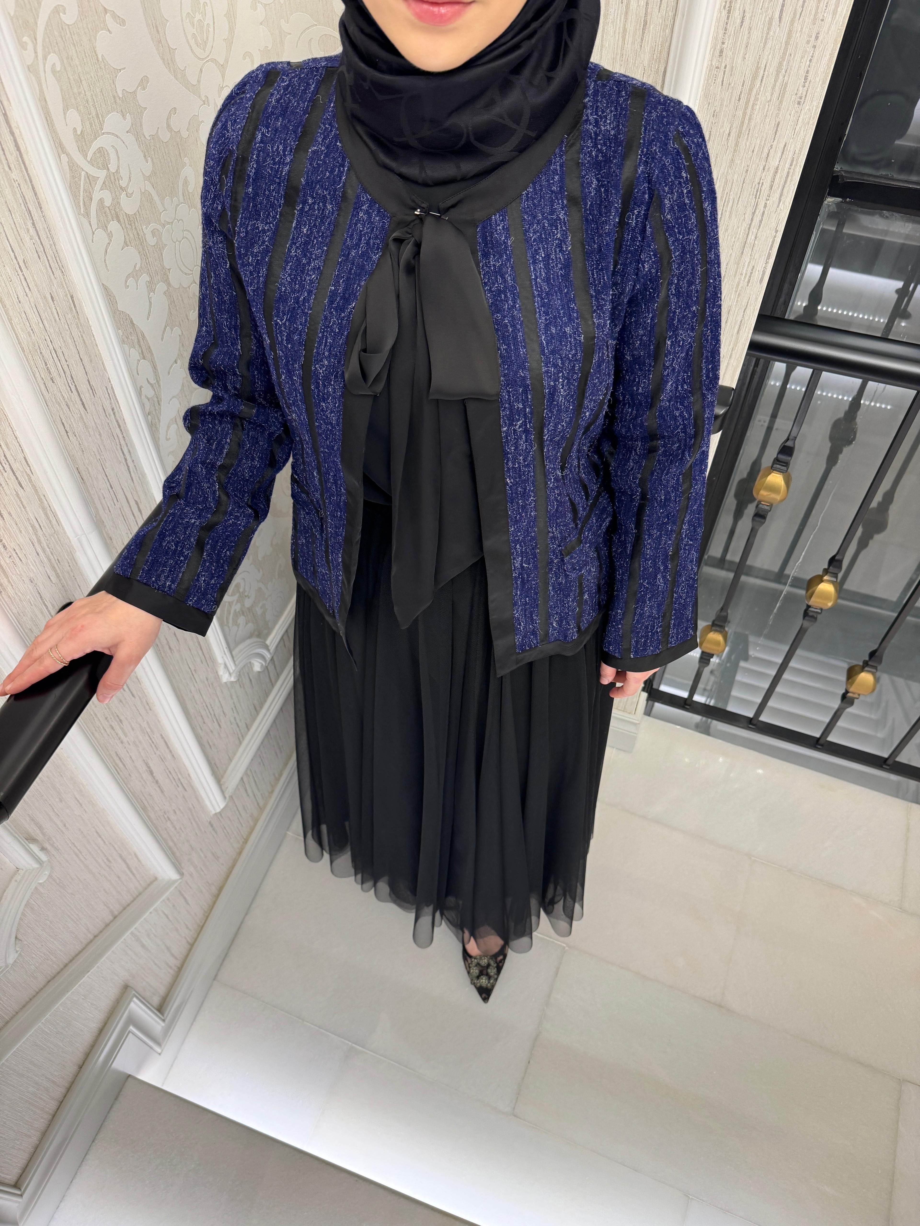 LADY CEKET SAKS MAVİSİ