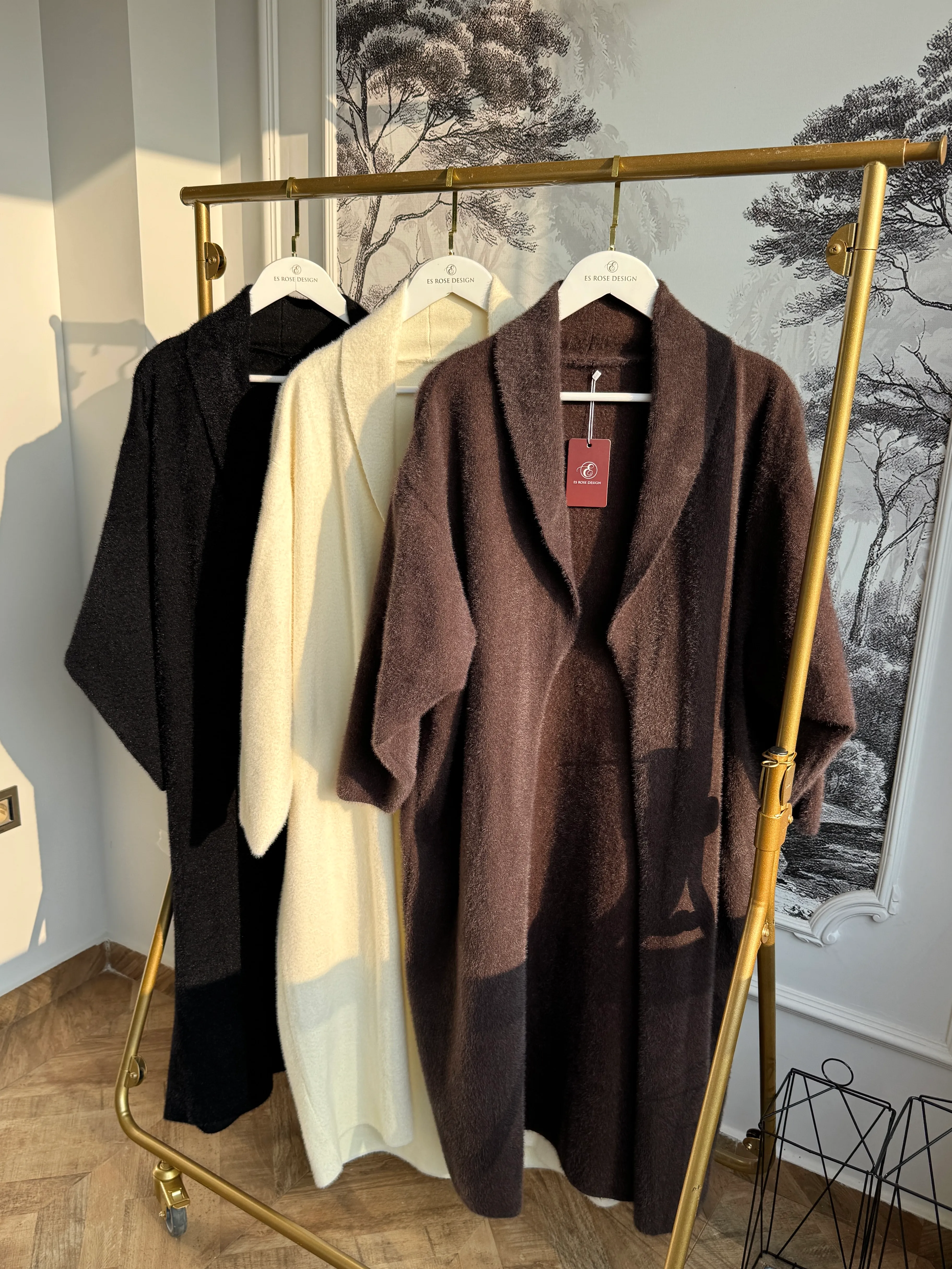 ANGORA HIRKA KAHVERENGİ