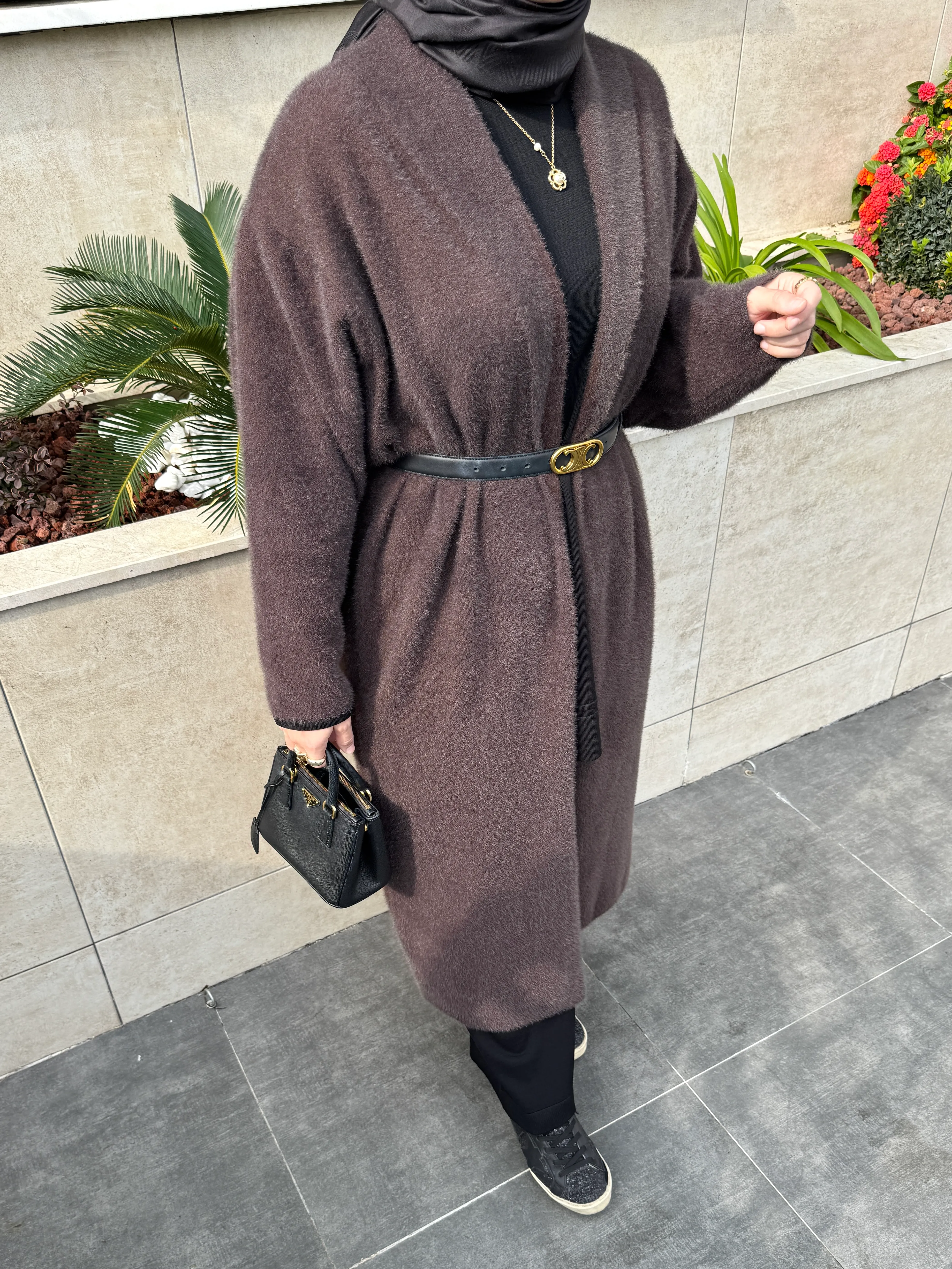 ANGORA HIRKA KAHVERENGİ