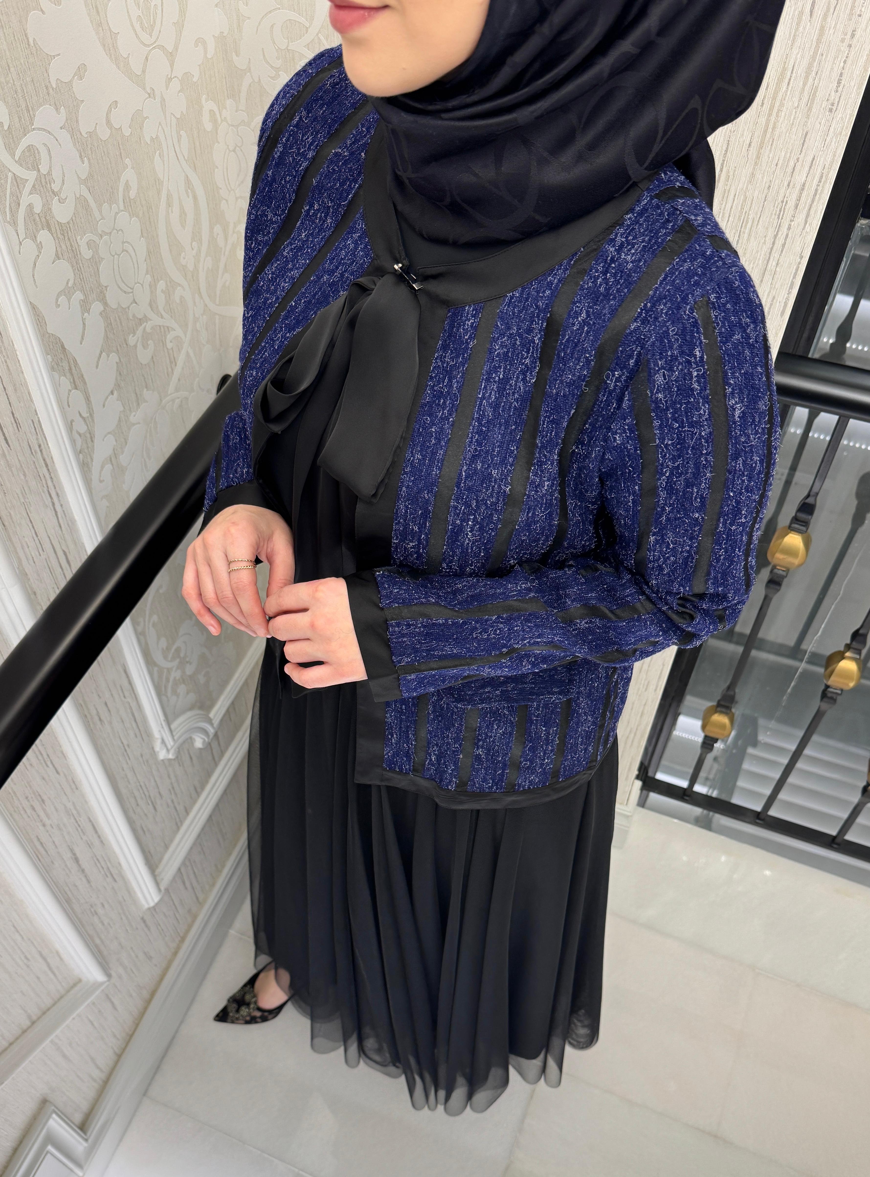 LADY CEKET SAKS MAVİSİ