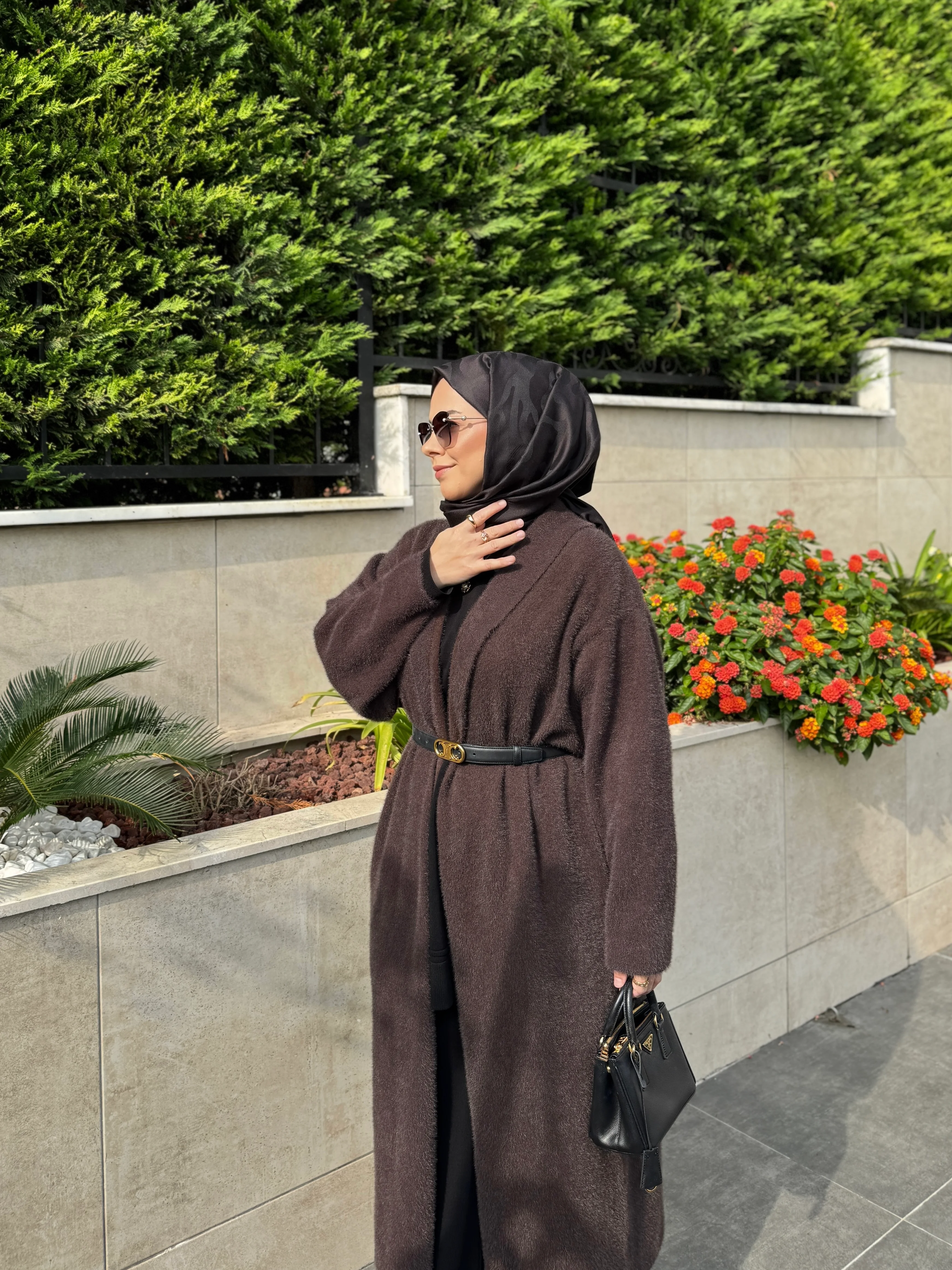 ANGORA HIRKA KAHVERENGİ