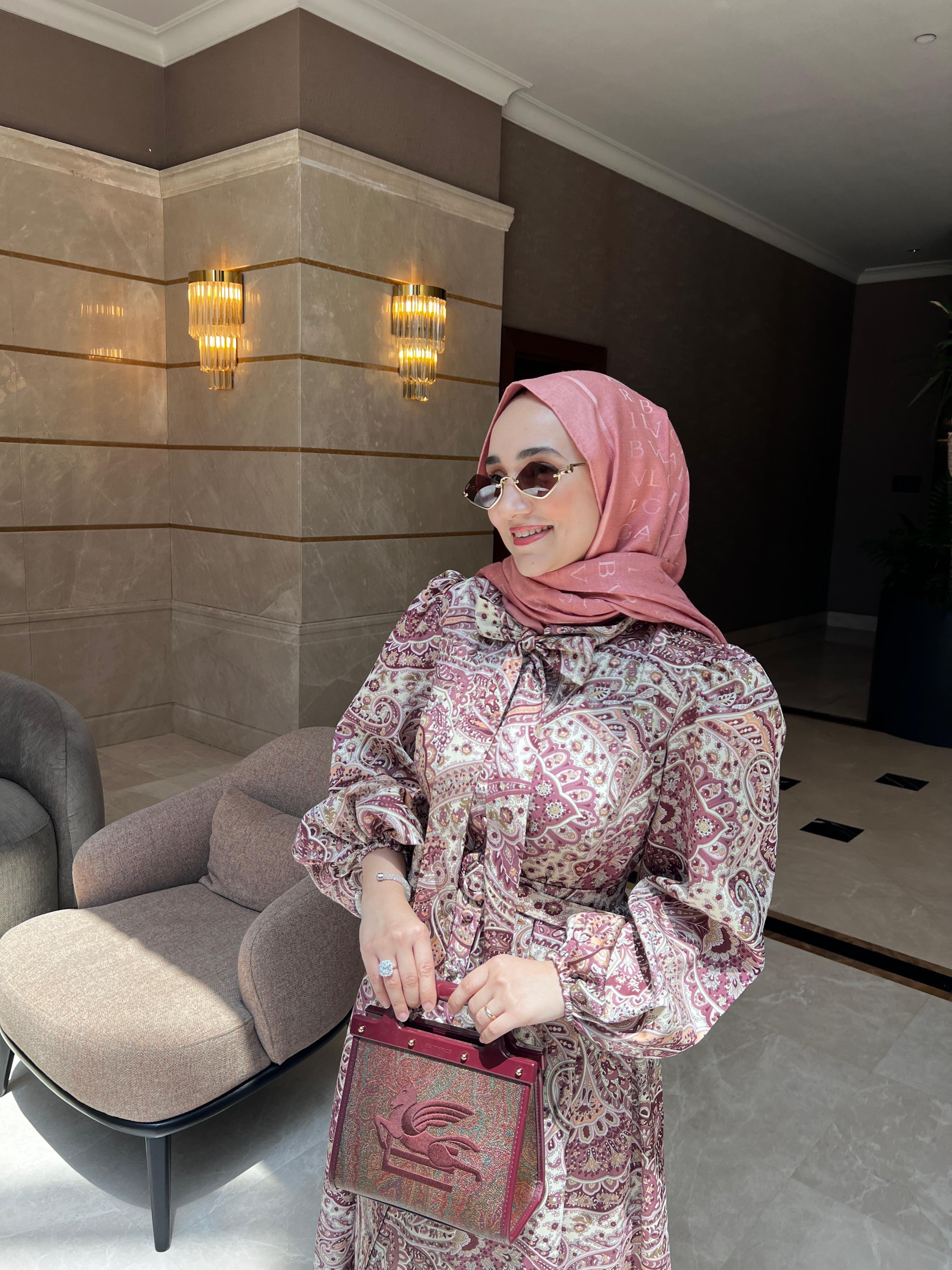 ROSİE %100 PAMUK ELBİSE