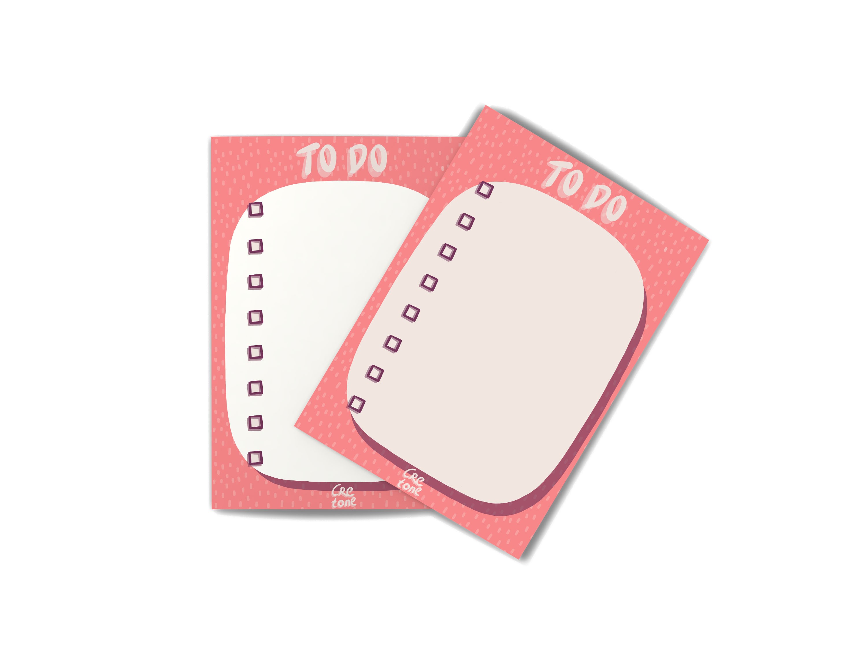 To Do List Notepad - Yapılcaklar Listesi - Pembe