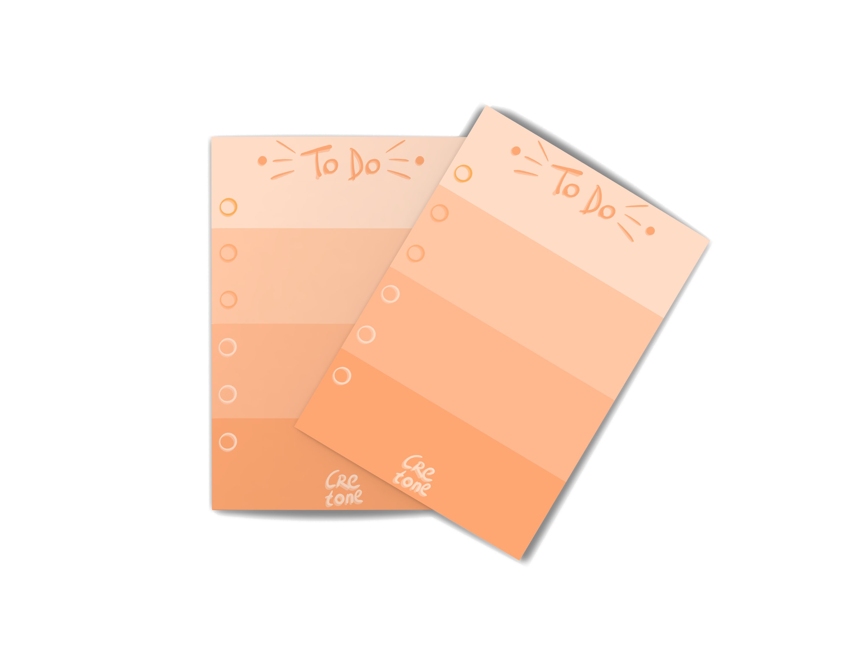 To Do List Notepad - Yapılcaklar Listesi - Açık Pembe