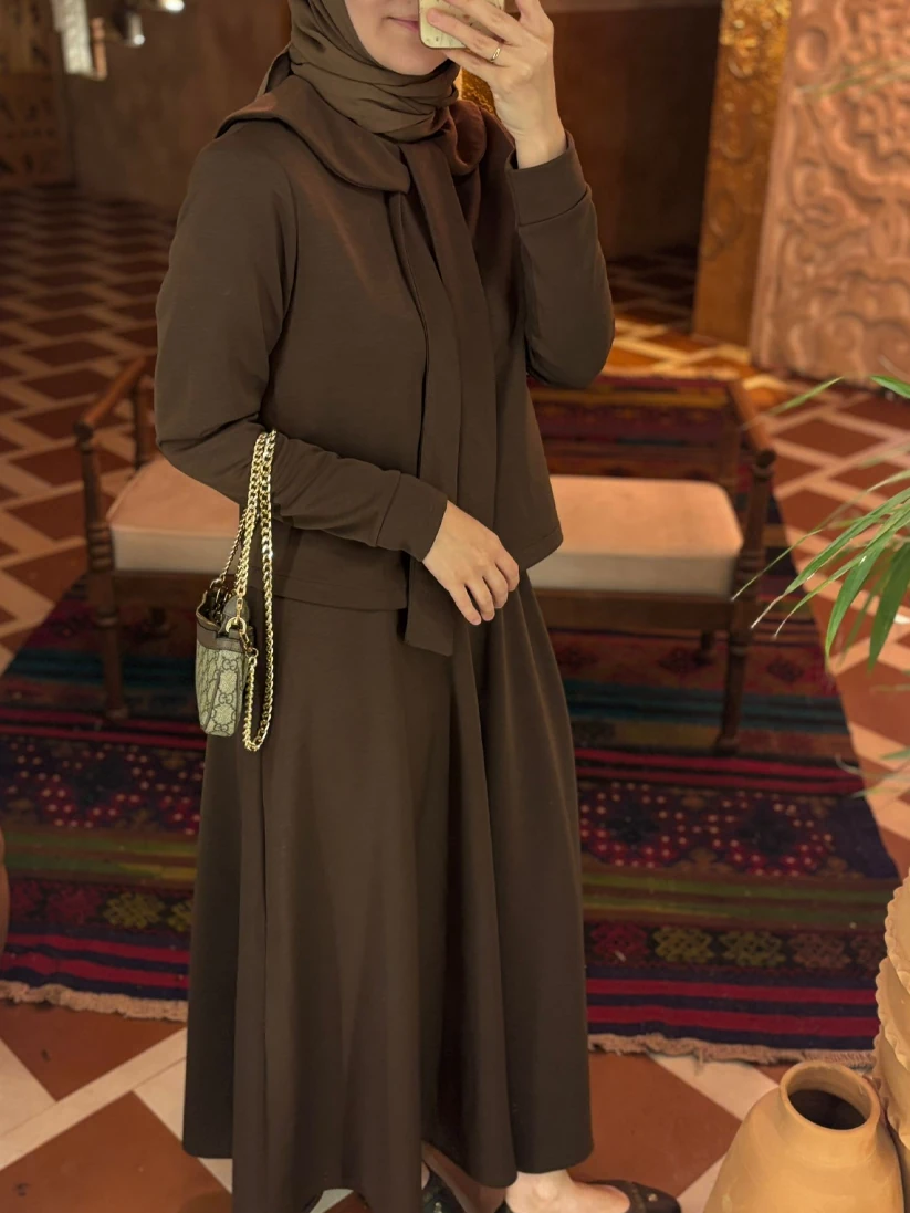 Mocha Kahverengi Kadın Takım